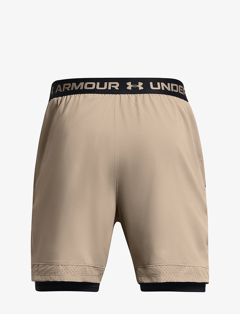 Under Armour - UA Vanish Woven 2in1 Sts - træningsshorts - timberwolf taupe - 2