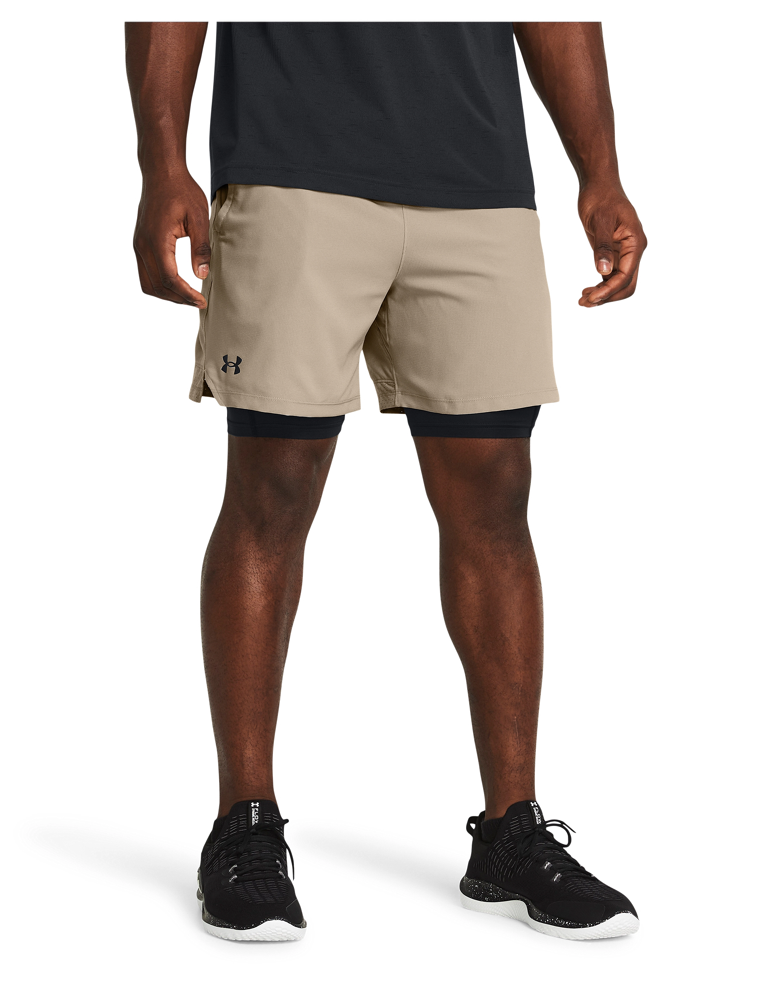 Under Armour Ua Vanish Woven 2In1 Sts, XXL, Shorts, Beige - Sport Männerswear
