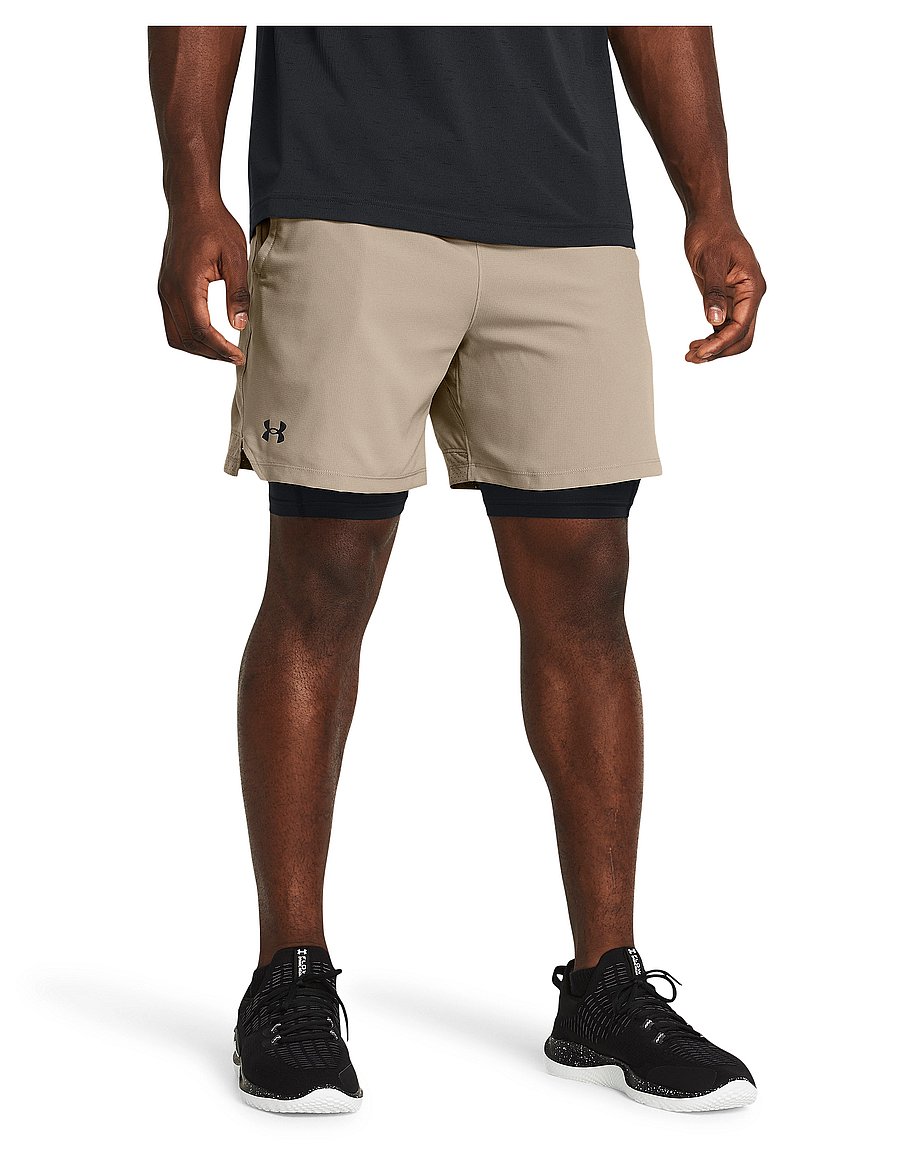 Under Armour - UA Vanish Woven 2in1 Sts - treningsshorts - timberwolf taupe - 0