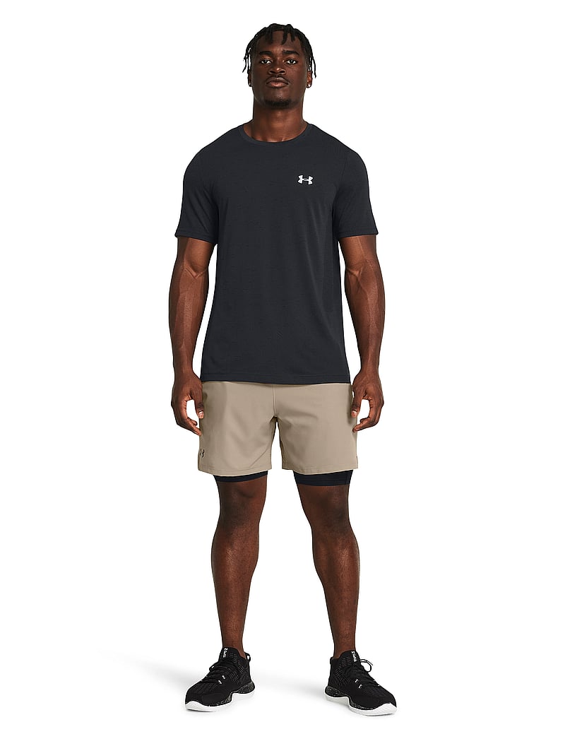 Under Armour - UA Vanish Woven 2in1 Sts - træningsshorts - timberwolf taupe - 4