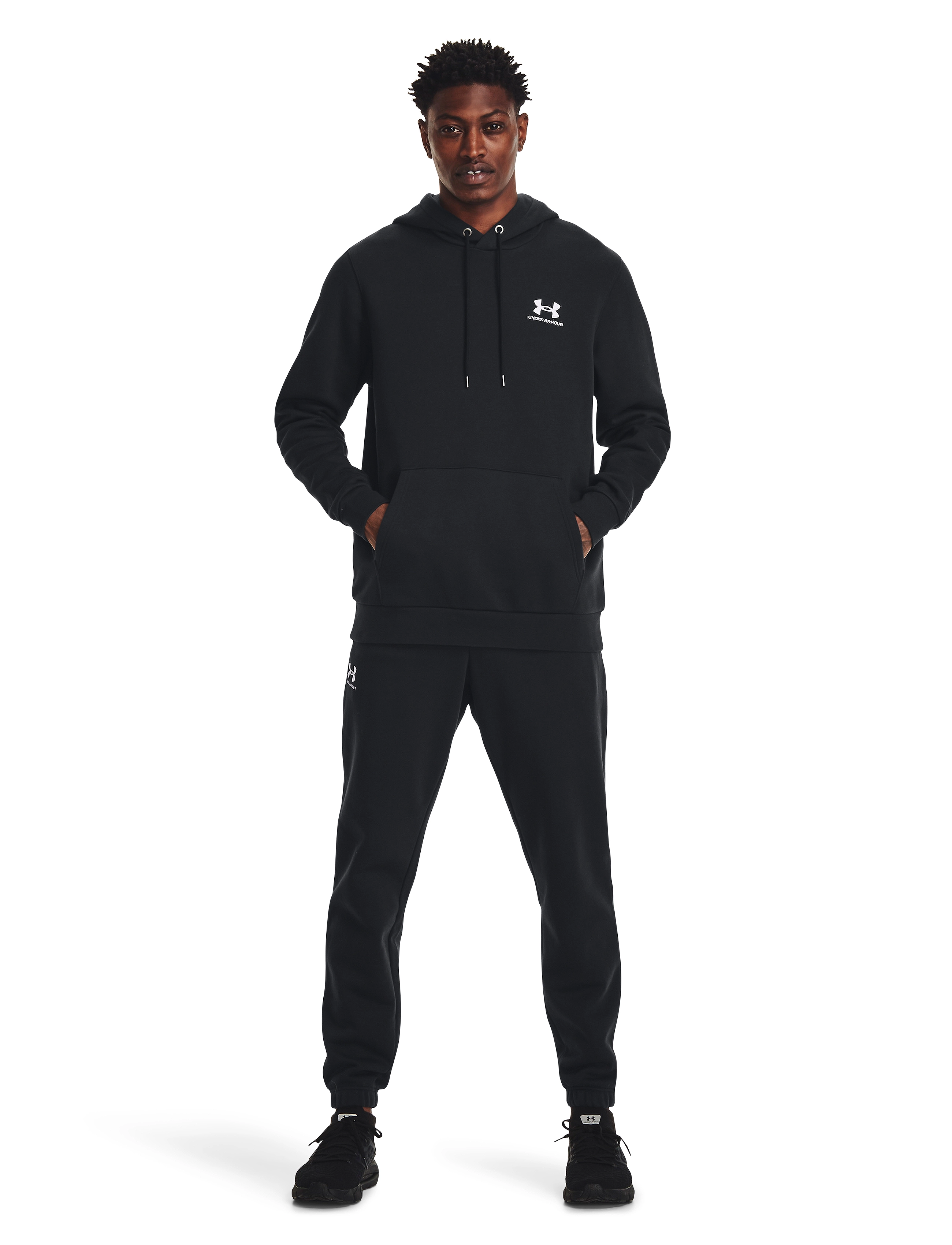 Under Armour Ua Icon Fleece Hoodie, M, Sweatshirts & Hoodies, Schwarz - Männerswear