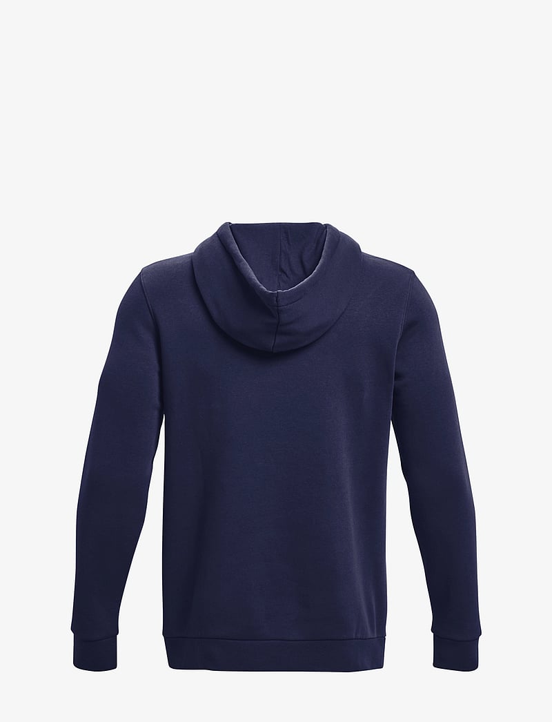 Under Armour - UA Icon Fleece Hoodie - huvtröjor - midnight navy - 2