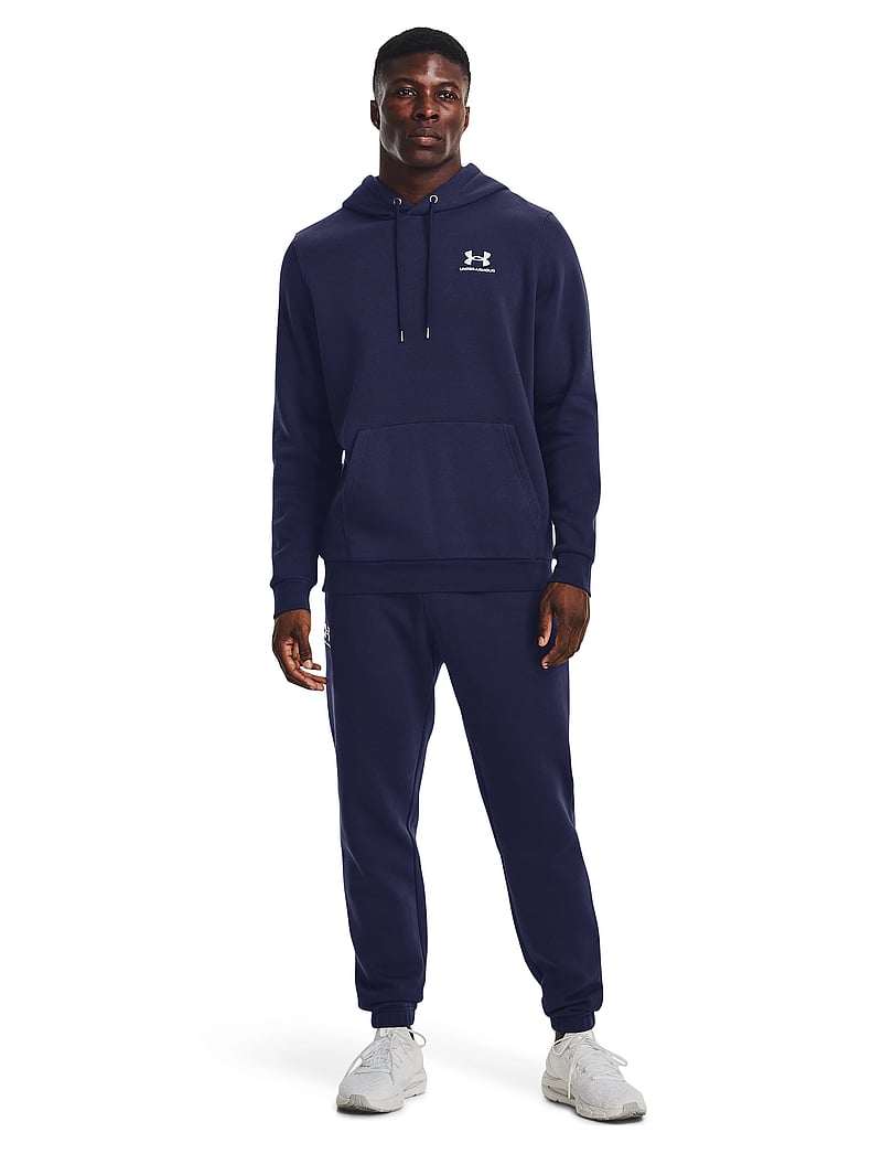 Under Armour - UA Icon Fleece Hoodie - huvtröjor - midnight navy - 0