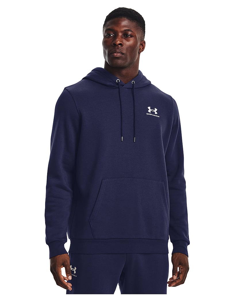 Under Armour - UA Icon Fleece Hoodie - huvtröjor - midnight navy - 3