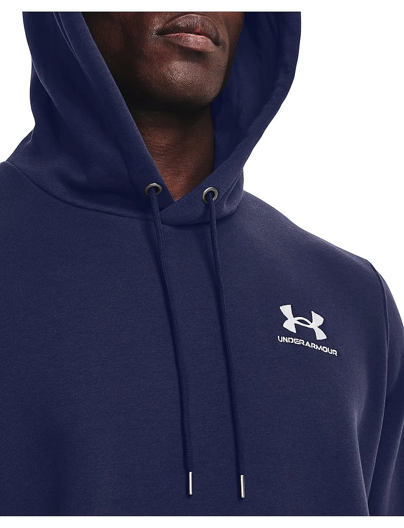 Under Armour - UA Icon Fleece Hoodie - huvtröjor - midnight navy - 5