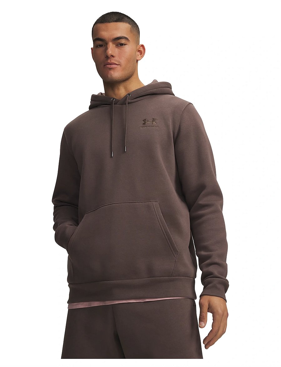 Under Armour - UA Icon Fleece Hoodie - kapuutsiga dressipluusid - peppercorn - 0