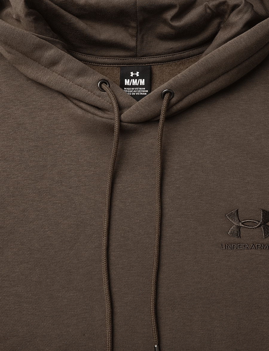 Under Armour - UA Icon Fleece Hoodie - kapuutsiga dressipluusid - peppercorn - 5