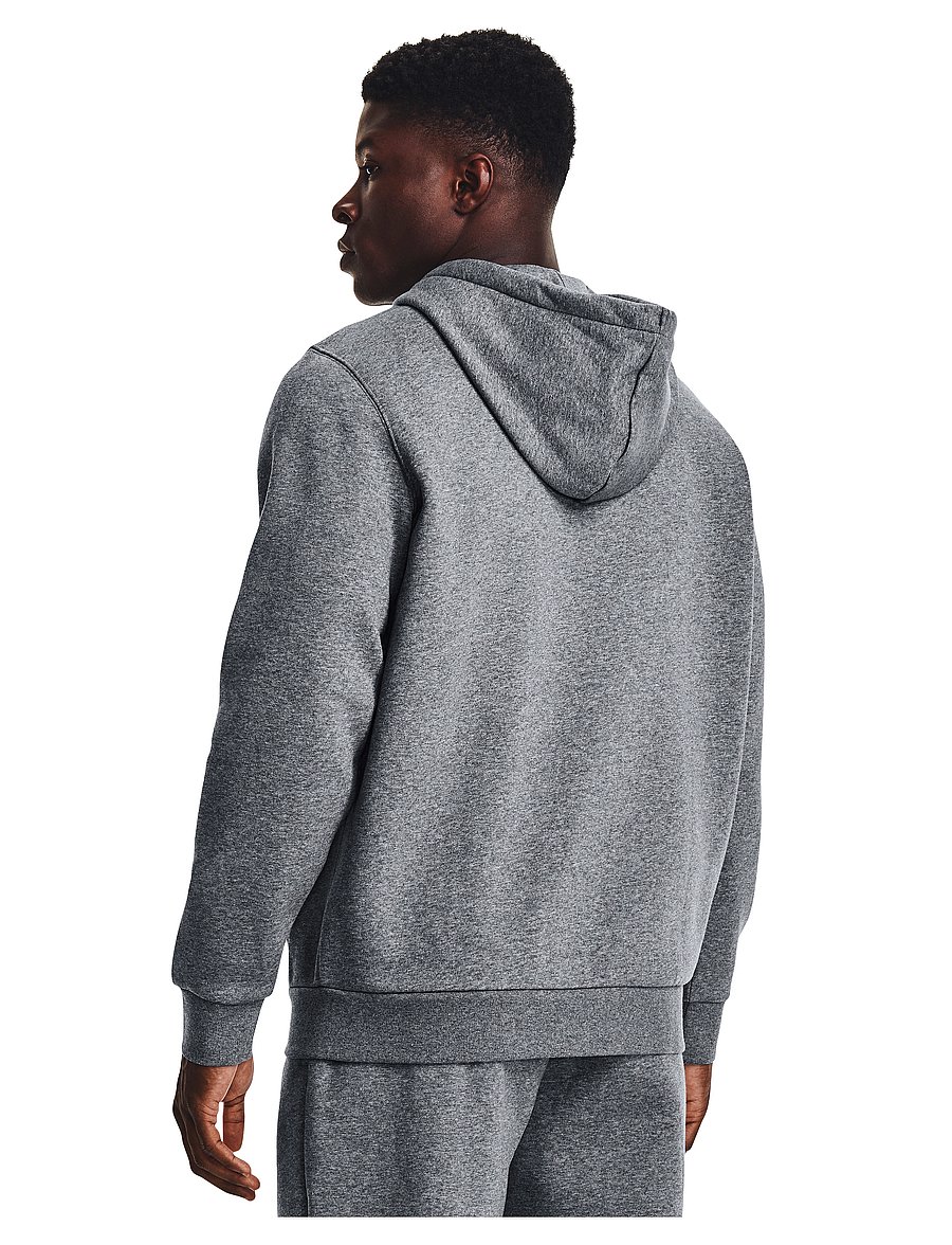 Under Armour - UA Icon Fleece FZ Hood - sweatshirts - pitch gray medium heather - 4
