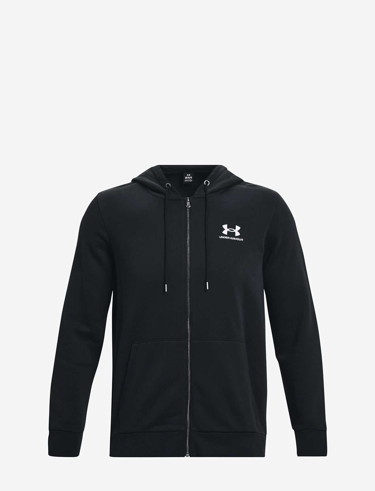 Under Armour - UA Essential Fleece FZ Hood - black - 1