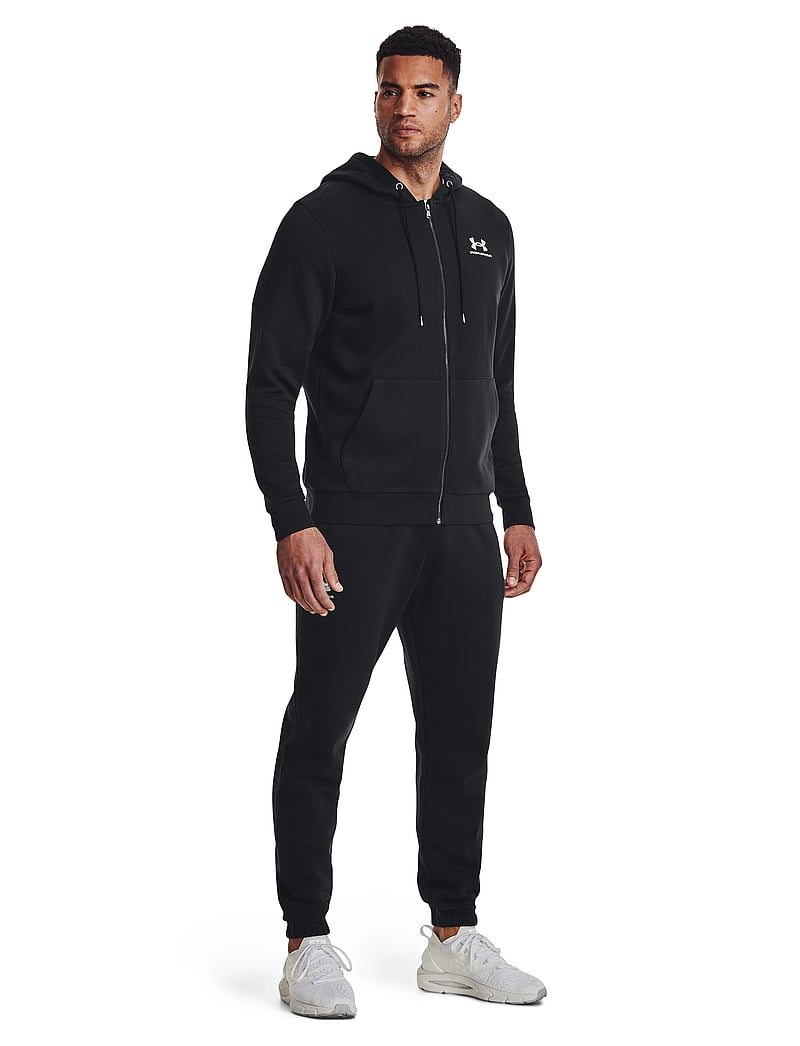 Under Armour - UA Essential Fleece FZ Hood - black - 0