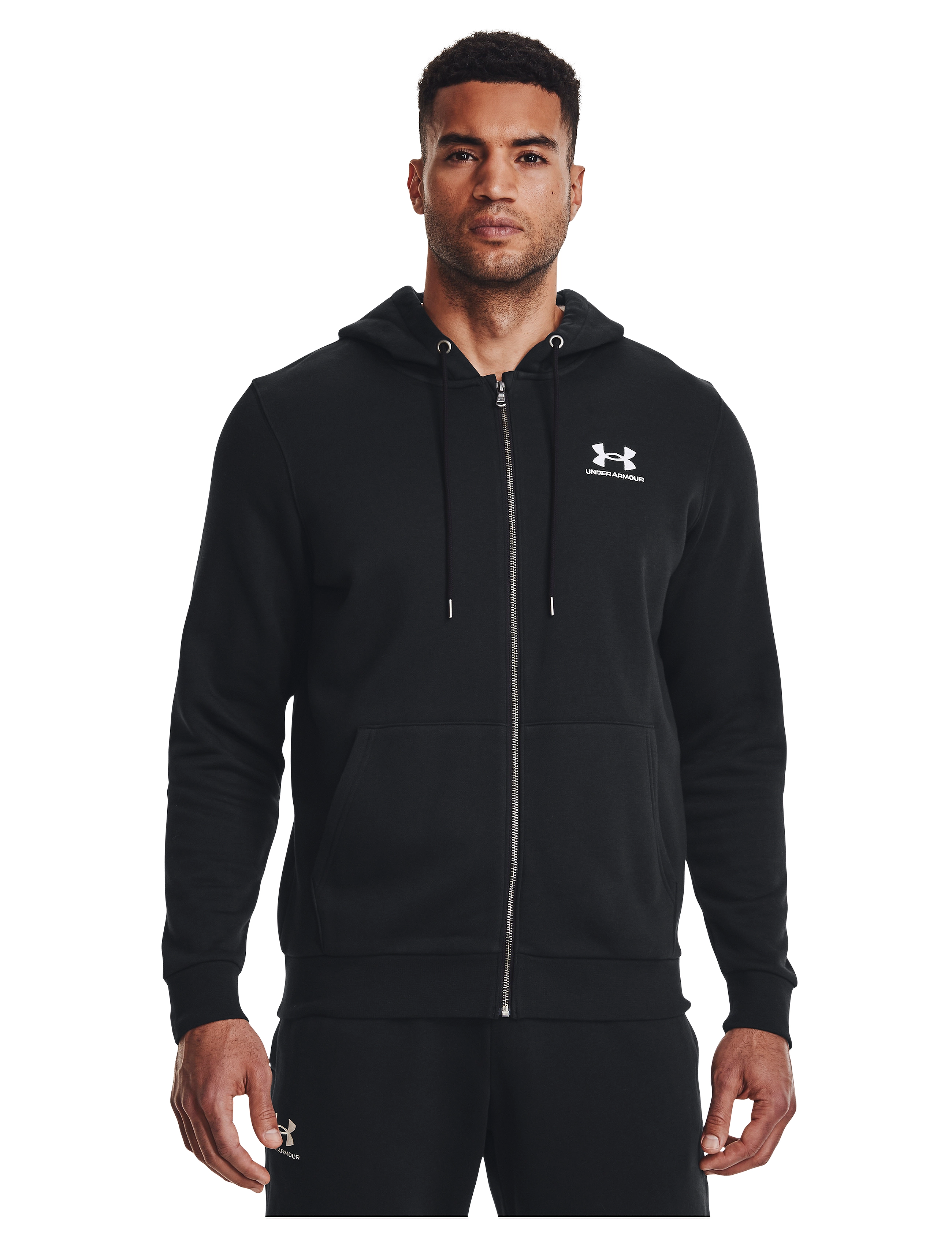 Under Armour - UA Icon Fleece FZ Hood - black - 3