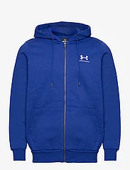 Under Armour - UA Essential Fleece FZ Hood - hoodies - royal - 0
