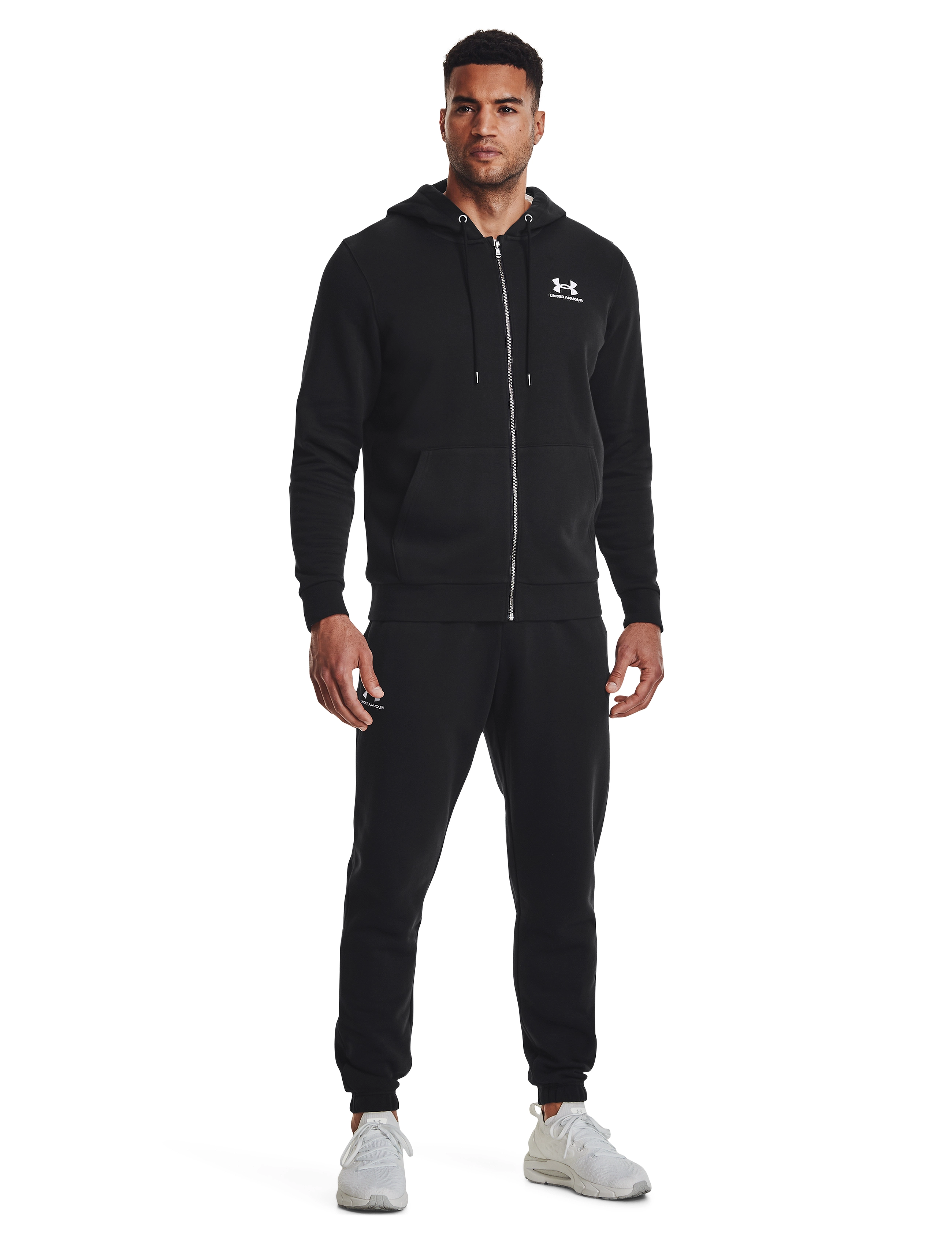 Under Armour Ua Icon Fleece Jogger, Mænd, Fleece Joggers, Sort, Str: L
