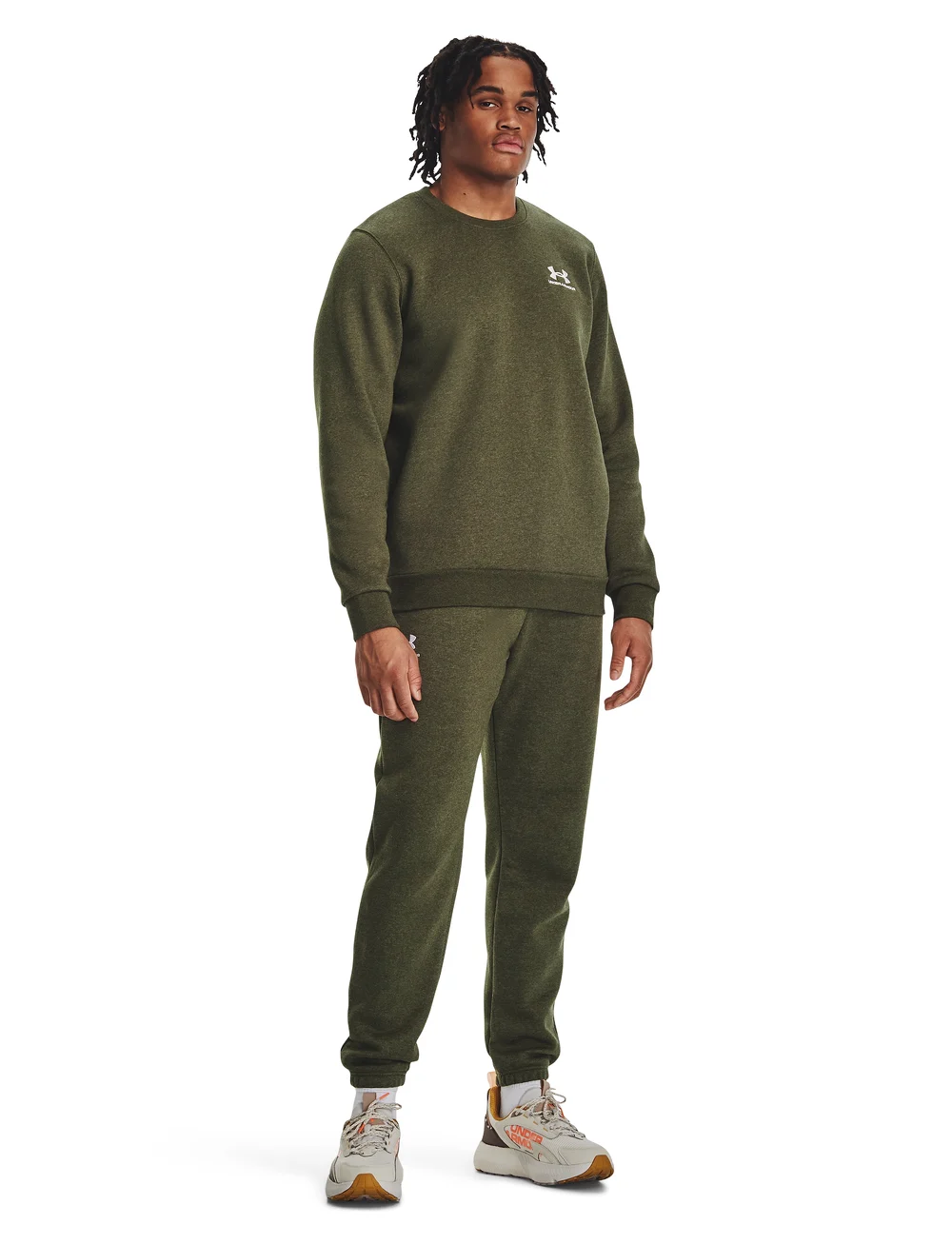 Under Armour - UA Icon Fleece Jogger - sweatpants - marine od green - 0