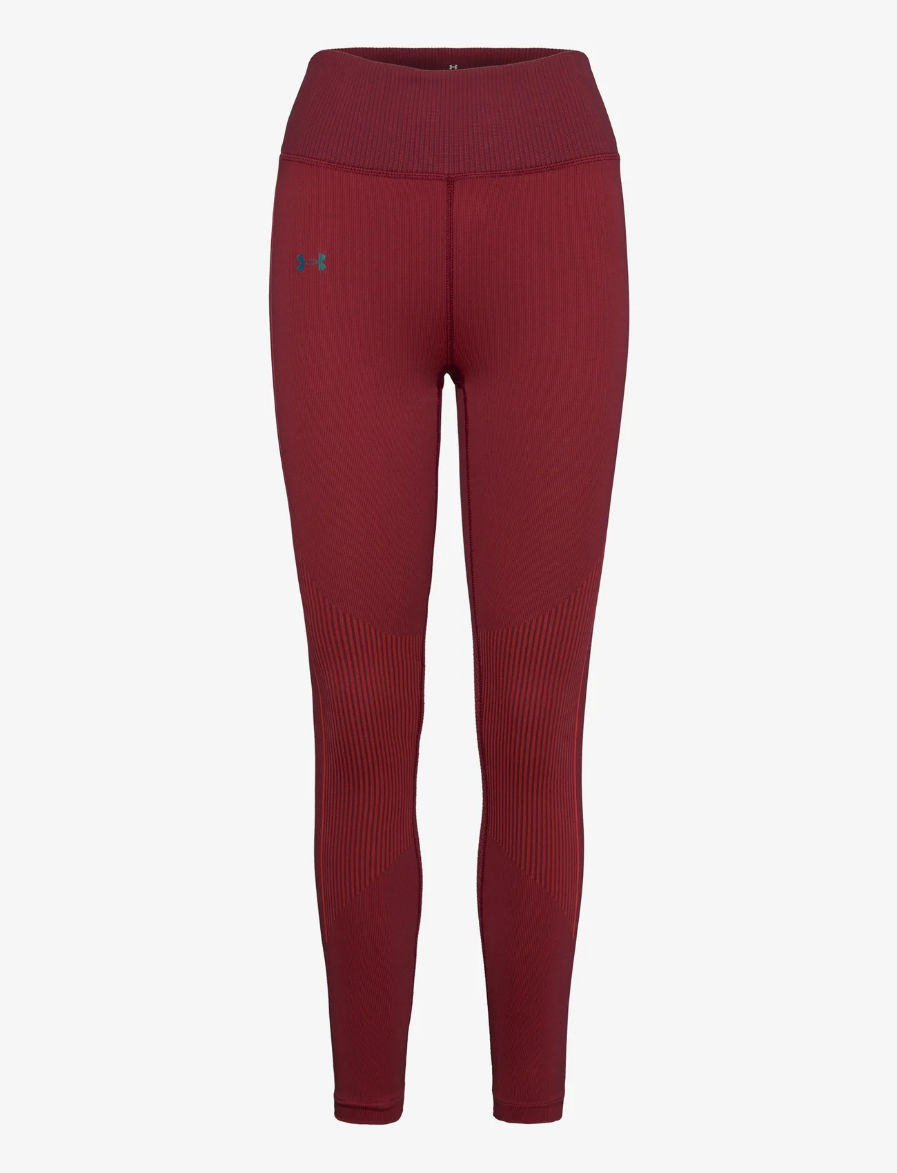 Under Armour - UA Rush Seamless Ankle Leg - seamless tights - chestnut red - 0