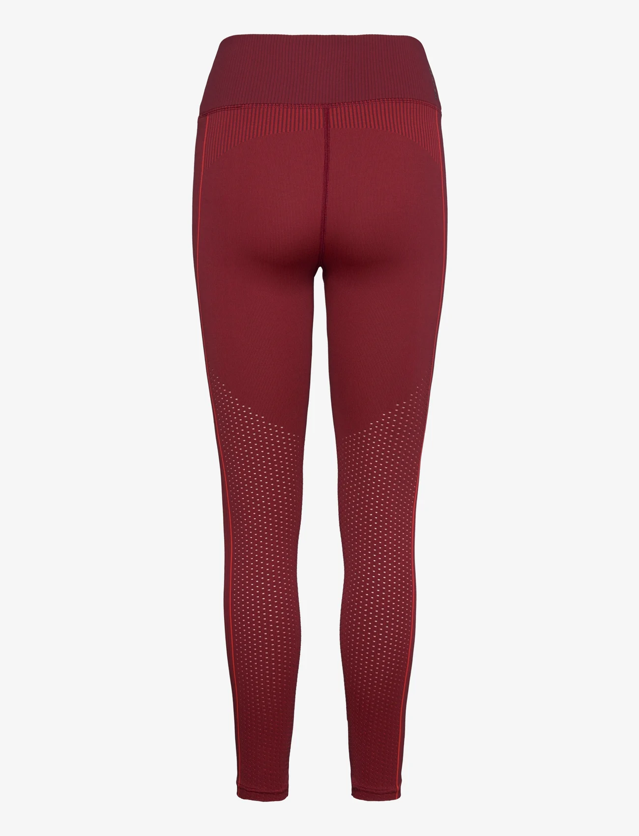 Under Armour - UA Rush Seamless Ankle Leg - seamless tights - chestnut red - 1