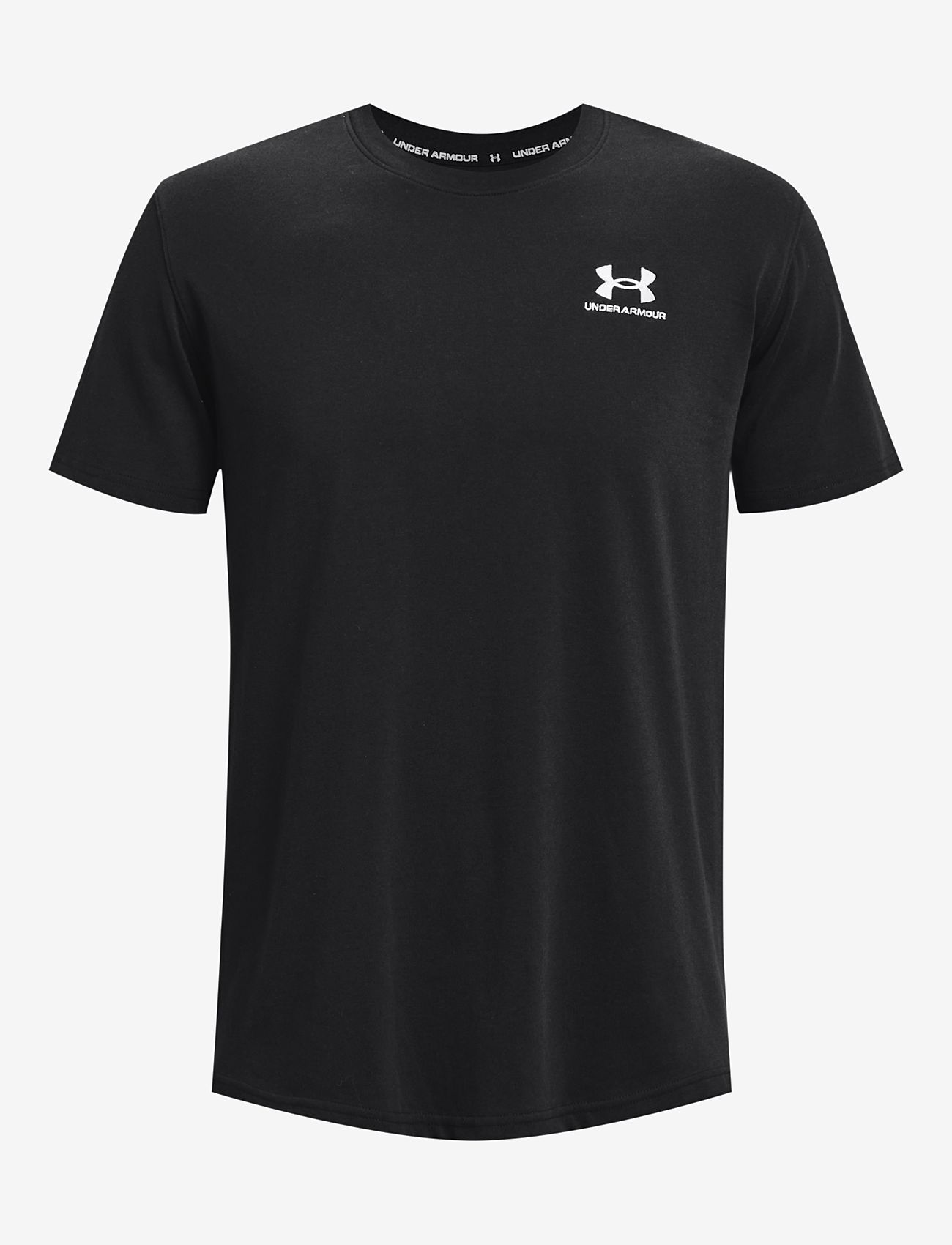 Under Armour - UA LOGO EMB HEAVYWEIGHT SS - laveste priser - black - 1