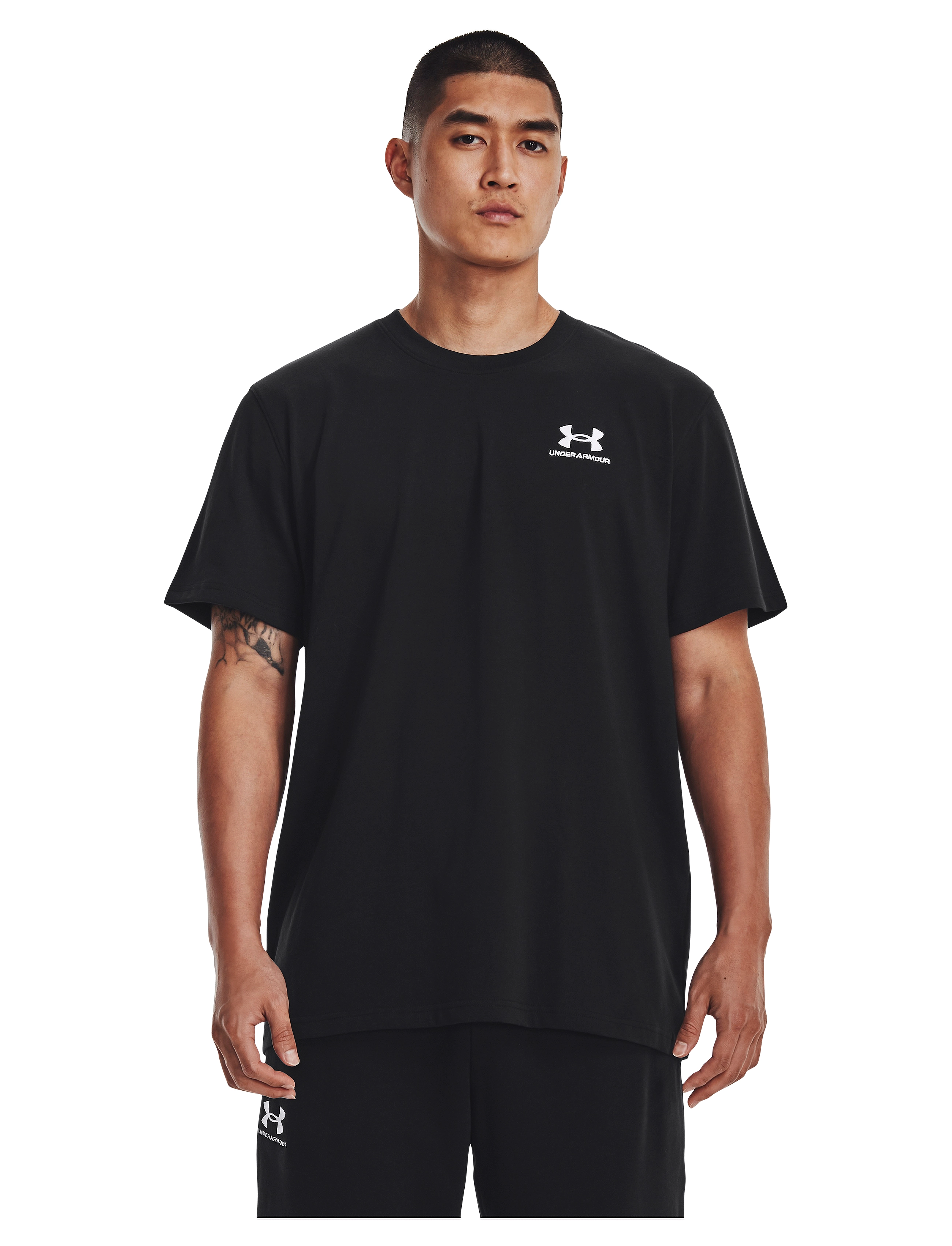 Under Armour - UA M LOGO EMB HEAVYWEIGHT SS - black - 3