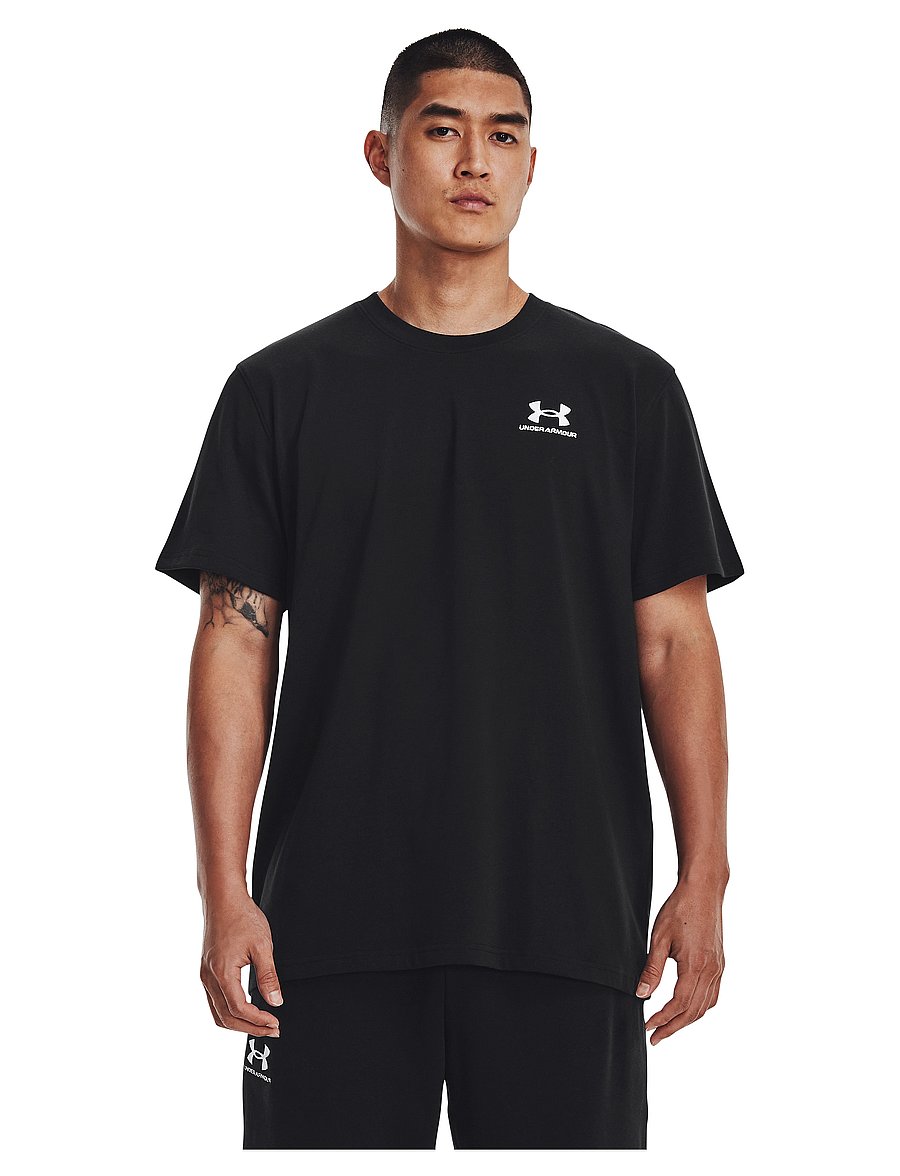 Under Armour - UA M LOGO EMB HEAVYWEIGHT SS - black - 3