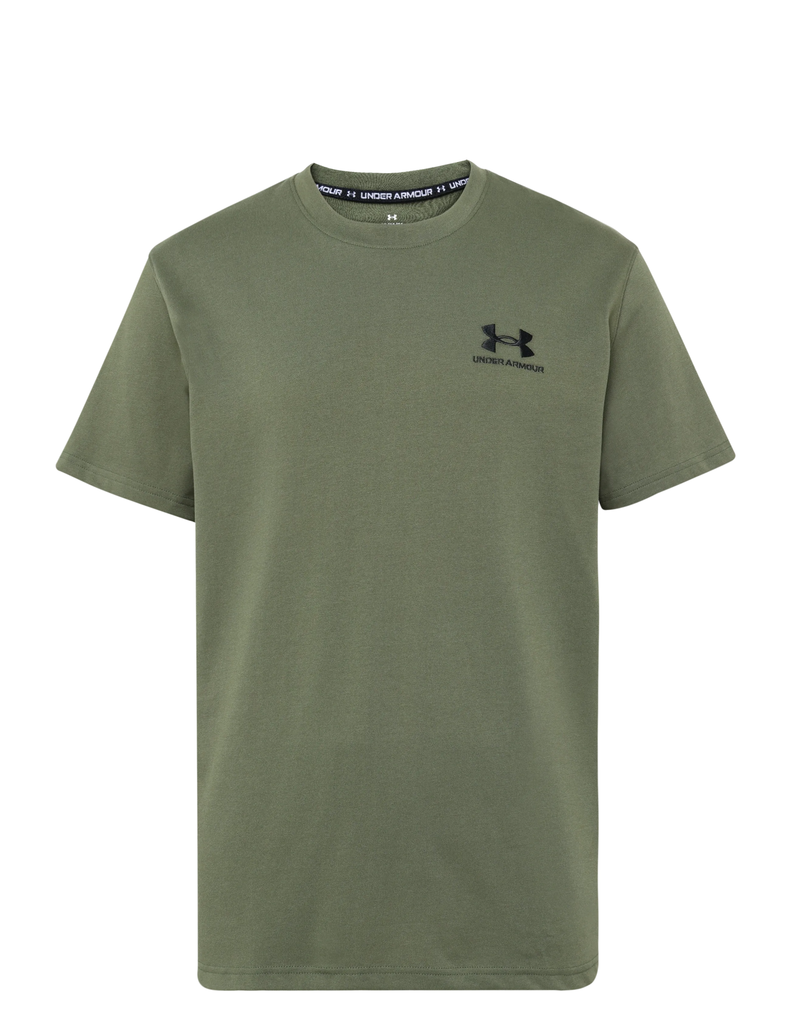 Under Armour - UA M LOGO EMB HEAVYWEIGHT SS - oberteile & t-shirts - marine od green - 1