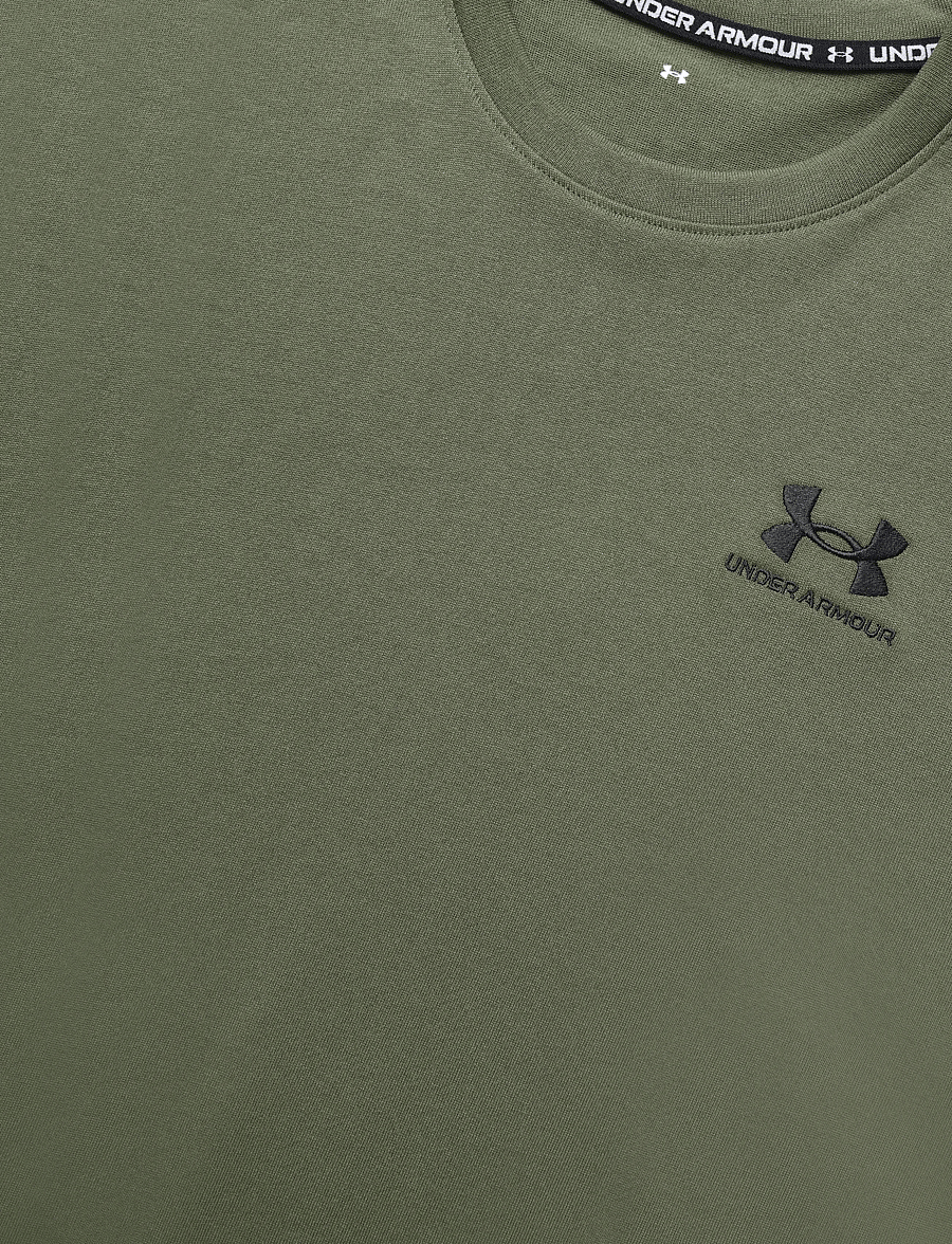 Under Armour - UA M LOGO EMB HEAVYWEIGHT SS - oberteile & t-shirts - marine od green - 5