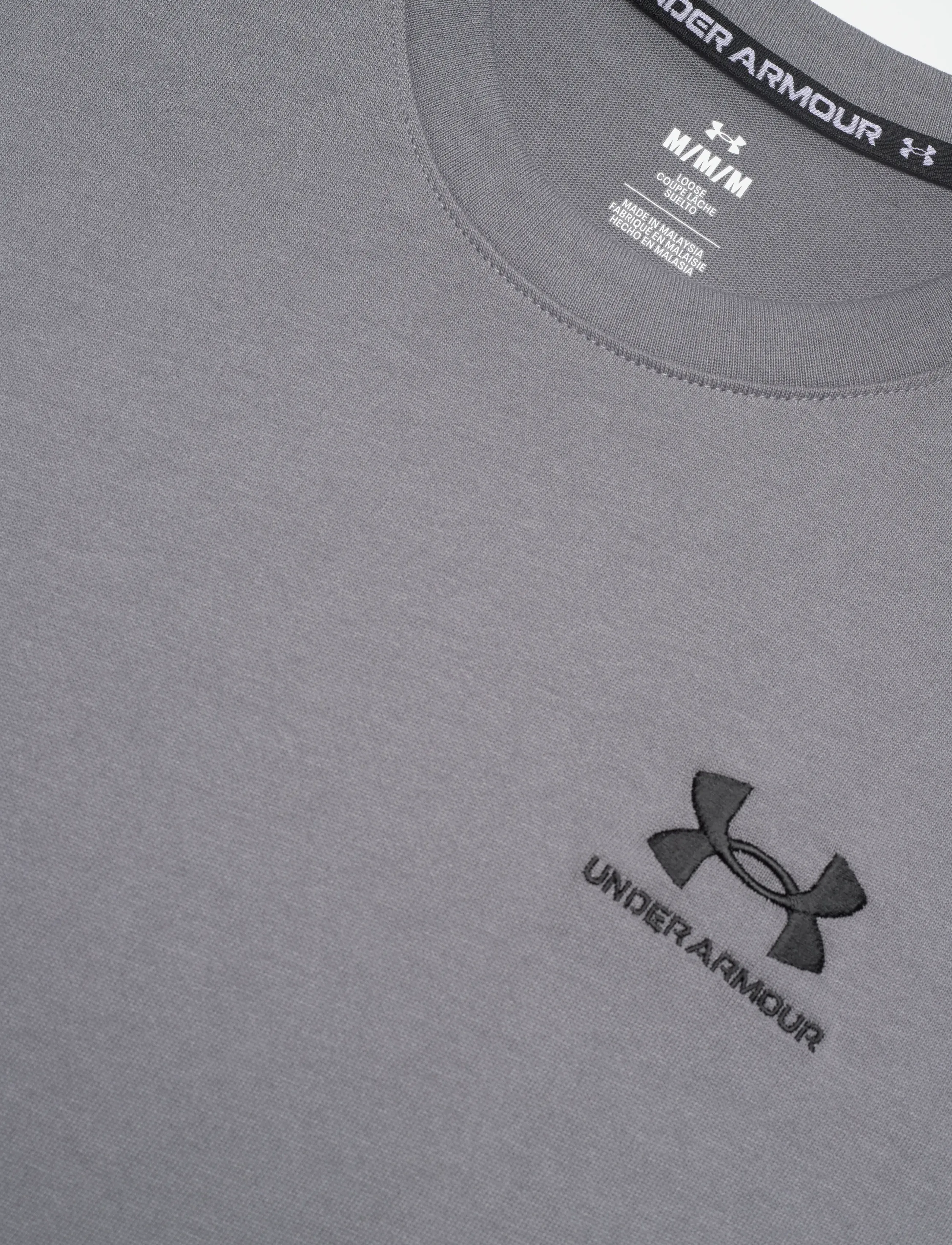 Under Armour - UA M LOGO EMB HEAVYWEIGHT SS - titan gray - 5