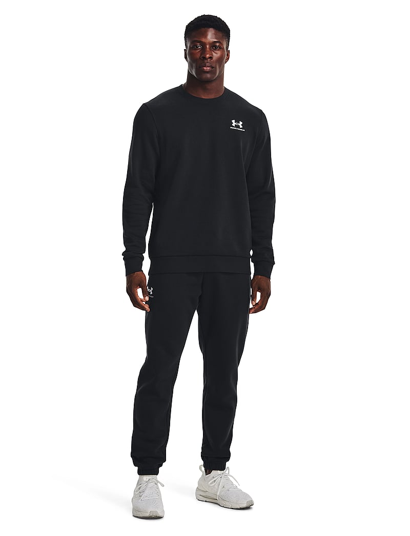 Under Armour - UA Icon Fleece Crew - overdele - black - 0