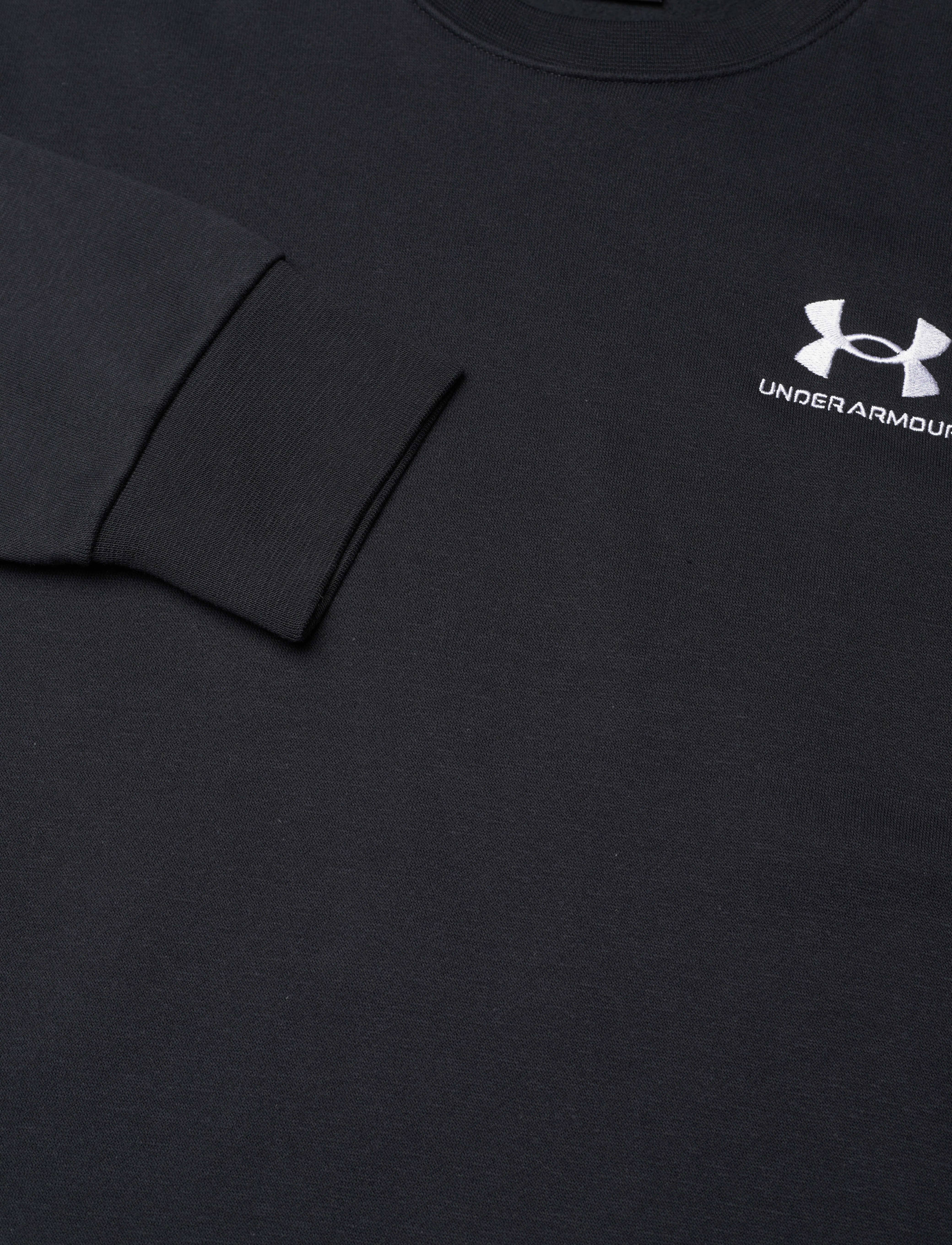Under Armour - UA Icon Fleece Crew - black - 5