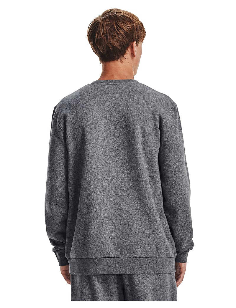 Under Armour - UA Icon Fleece Crew - oberteile - pitch gray - 4