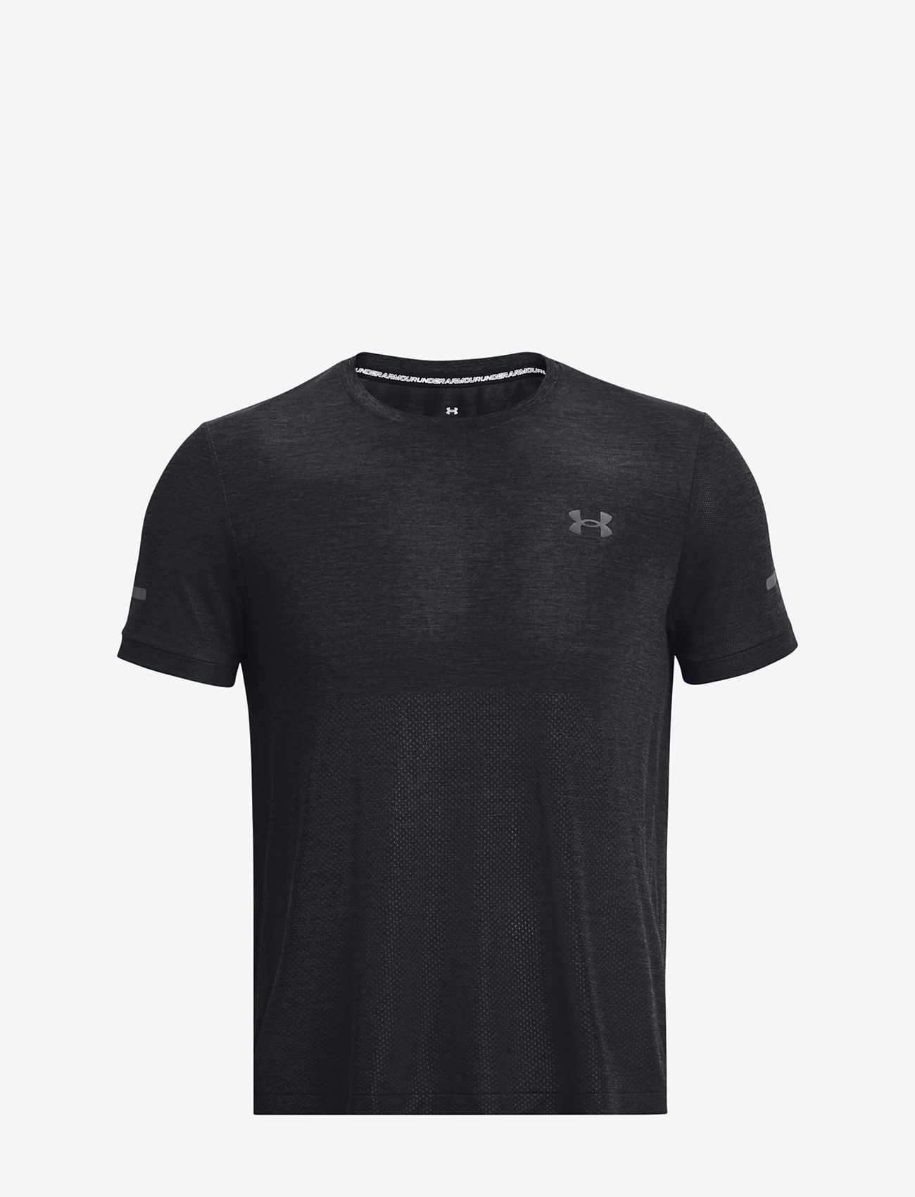 Under Armour - UA SEAMLESS STRIDE SS - kurzärmelige - black - 0