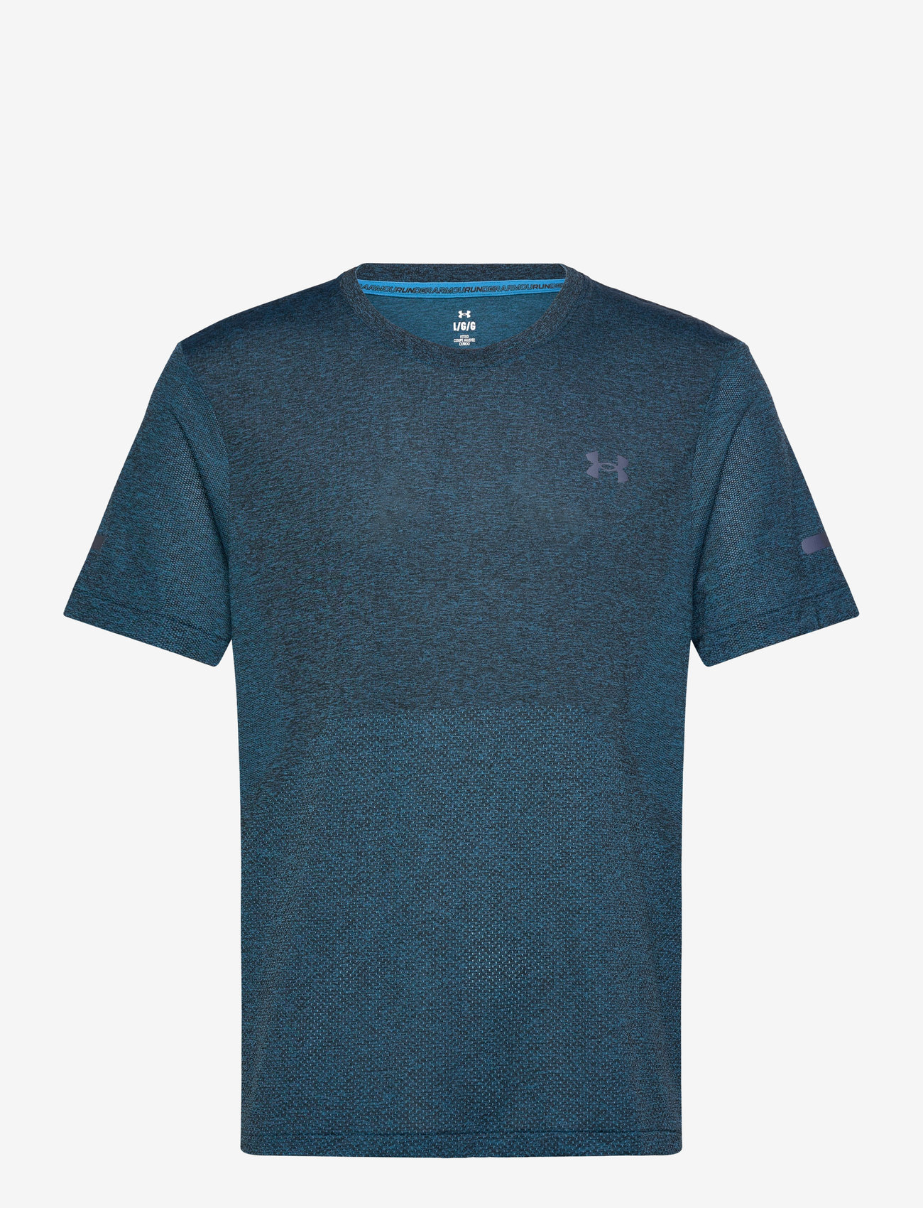 Under Armour - UA SEAMLESS STRIDE SS - t-shirts - ether blue - 1