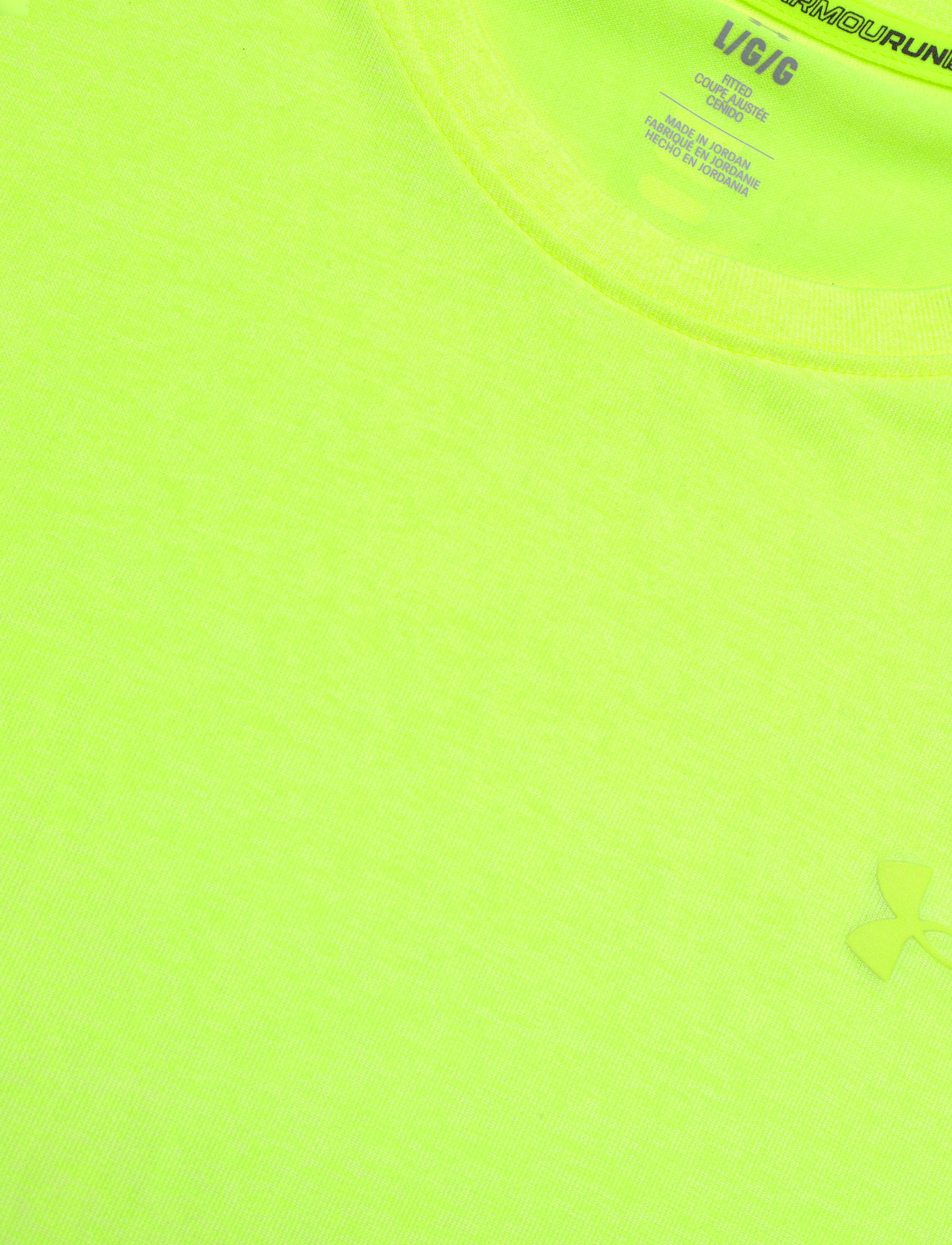 Under Armour - UA SEAMLESS STRIDE SS - t-shirts - high vis yellow - 5