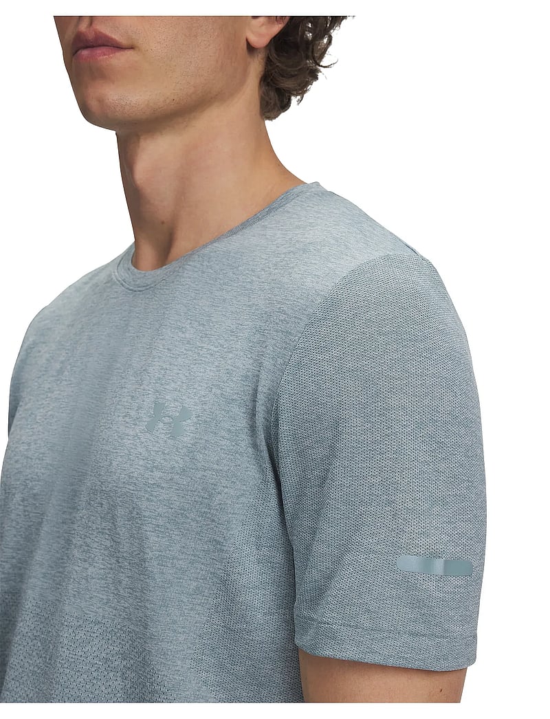 Under Armour - UA SEAMLESS STRIDE SS - t-shirts - serpentine - 4