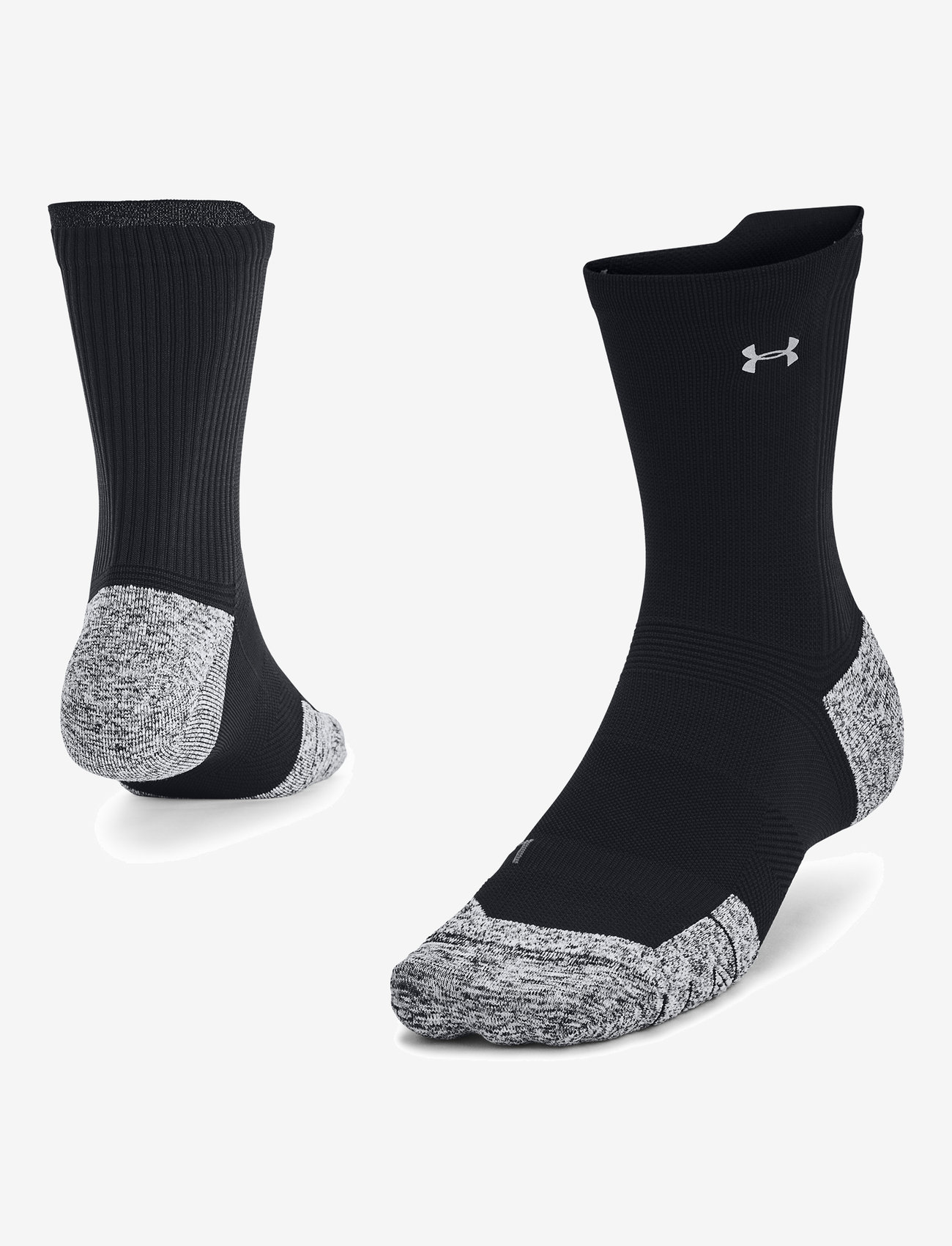 Under Armour - UA AD Run Cushion 1pk Mid - black - 0