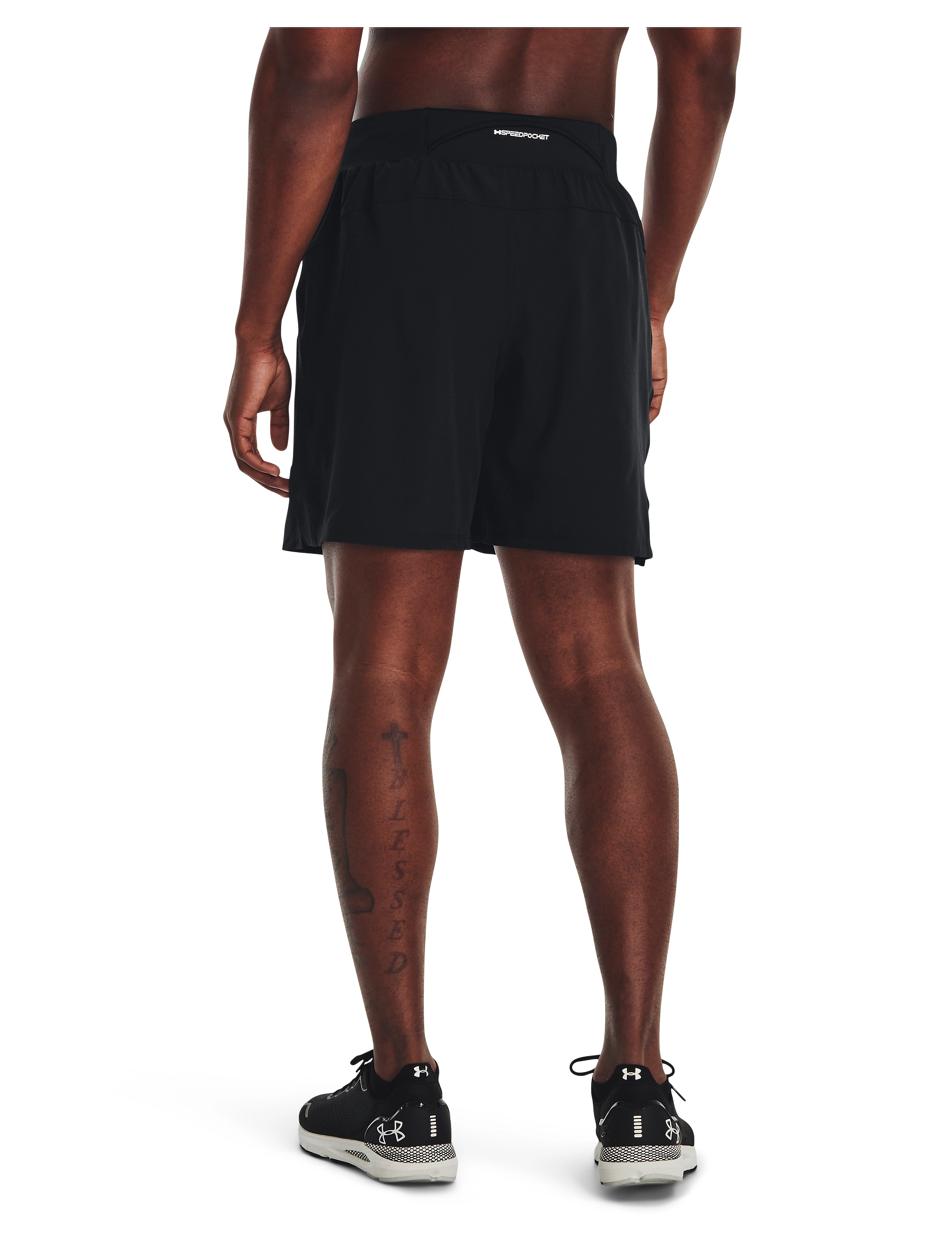 Under Armour - UA LAUNCH PRO 7'' SHORTS - skriešanas šorti - black - 4