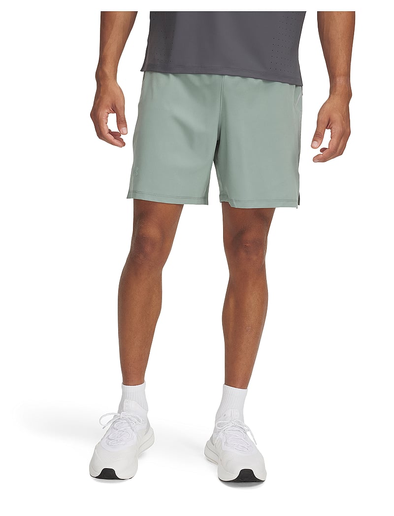 Under Armour - UA LAUNCH PRO 7'' SHORTS - hardloopshorts - silica green - 0