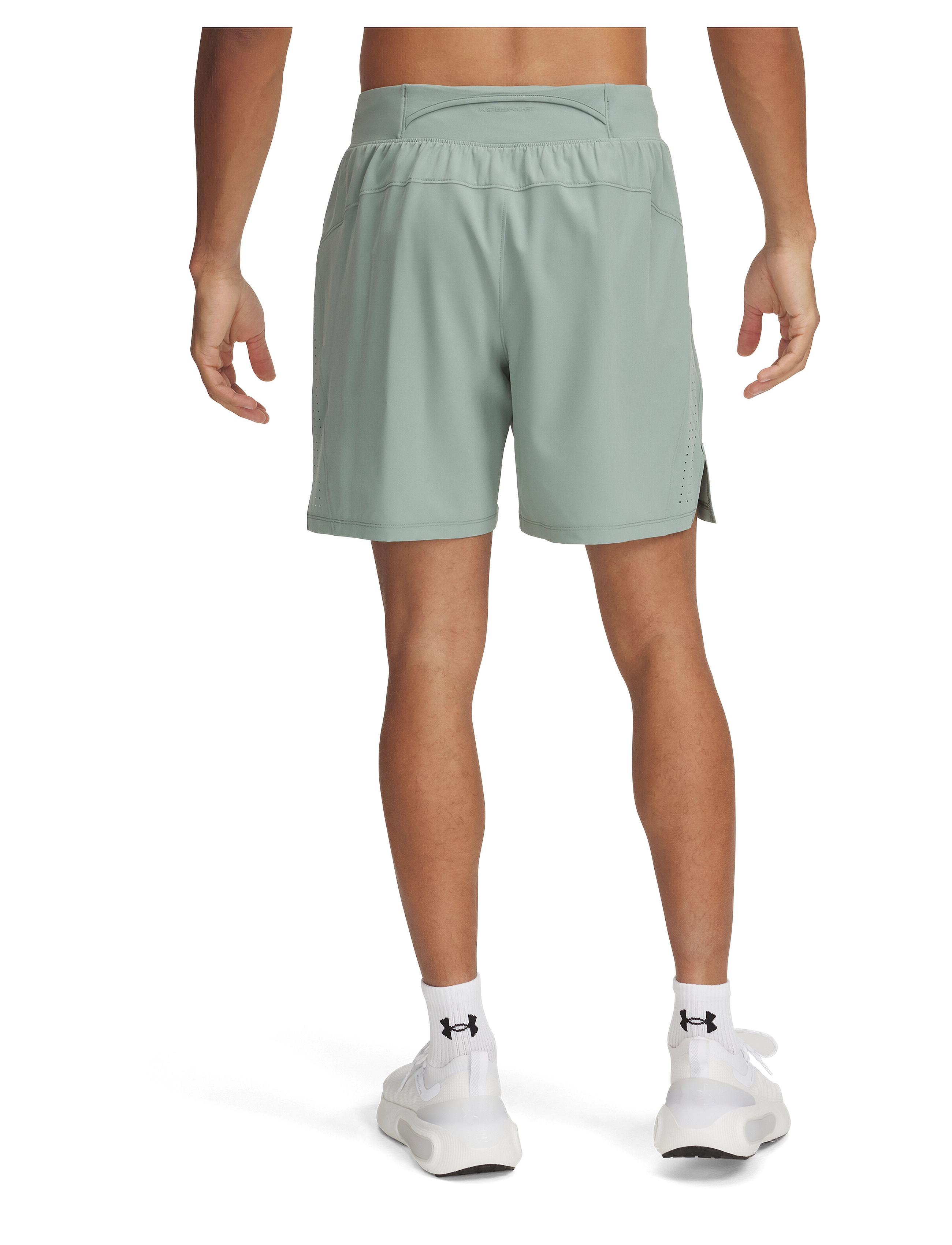 Under Armour - UA LAUNCH PRO 7'' SHORTS - laufshorts - silica green - 5