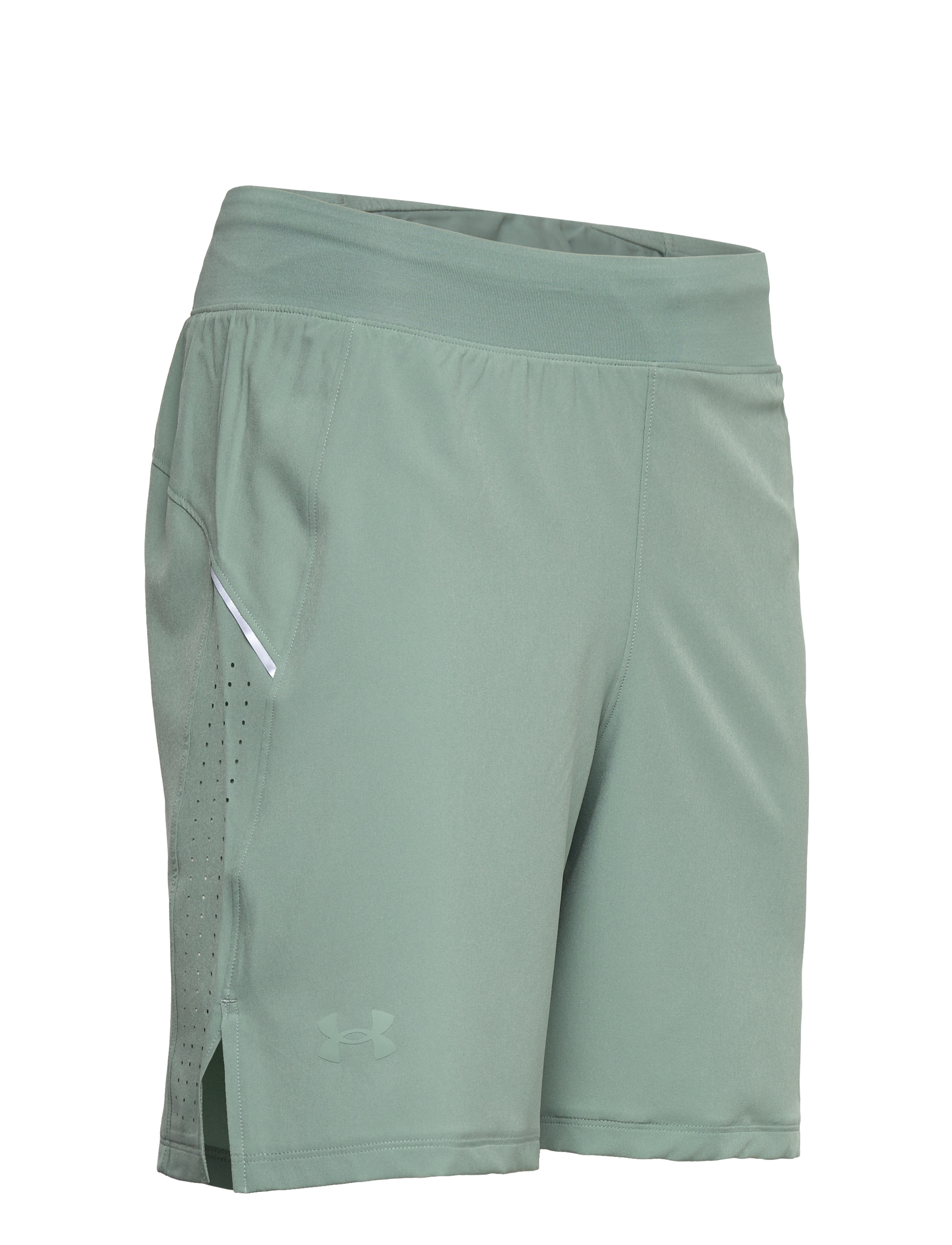 Under Armour - UA LAUNCH PRO 7'' SHORTS - laufshorts - silica green - 4