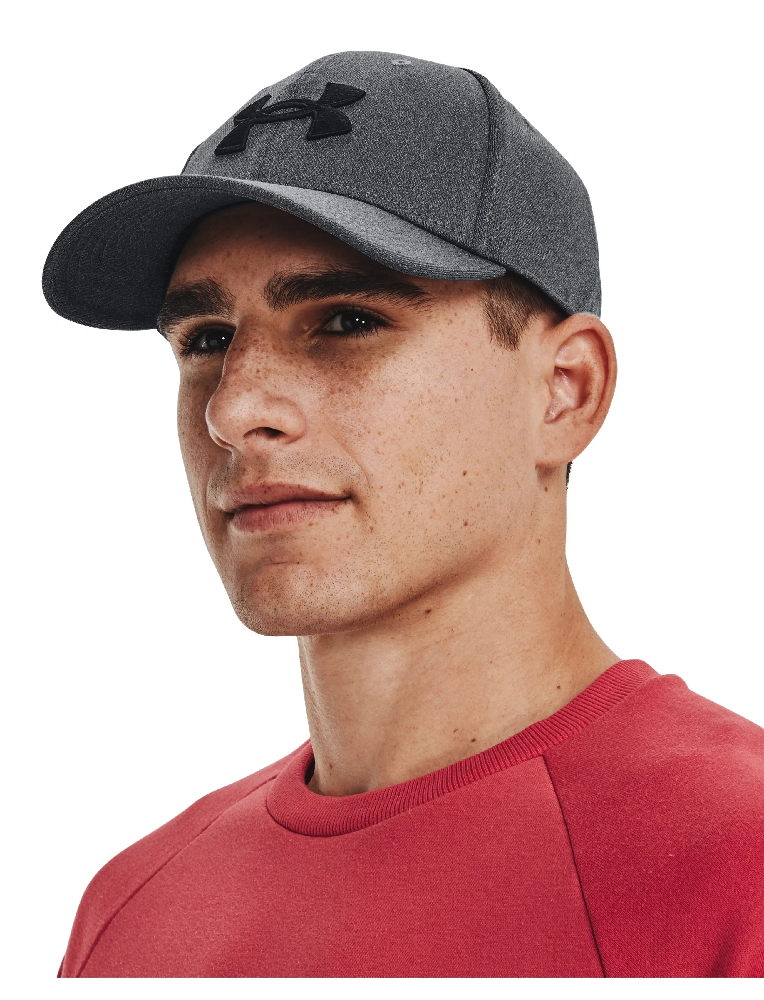 Under Armour M Blitzing Low Str, Mænd, Baseball Cap, Sort, Str: XL/XXL