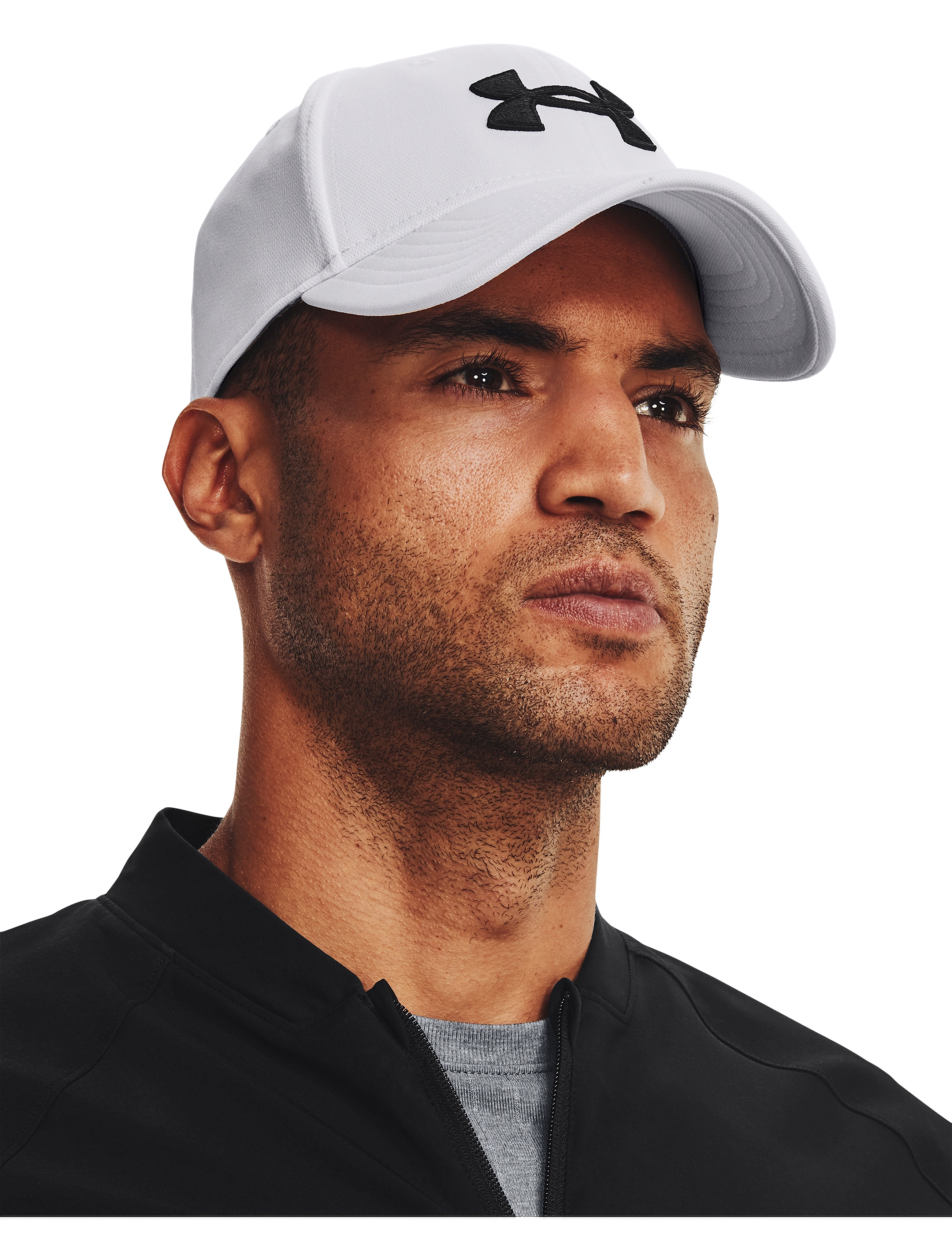 Under Armour M Blitzing Low Str, L/XL, Headwear, Weiß - Caps, Männerswear