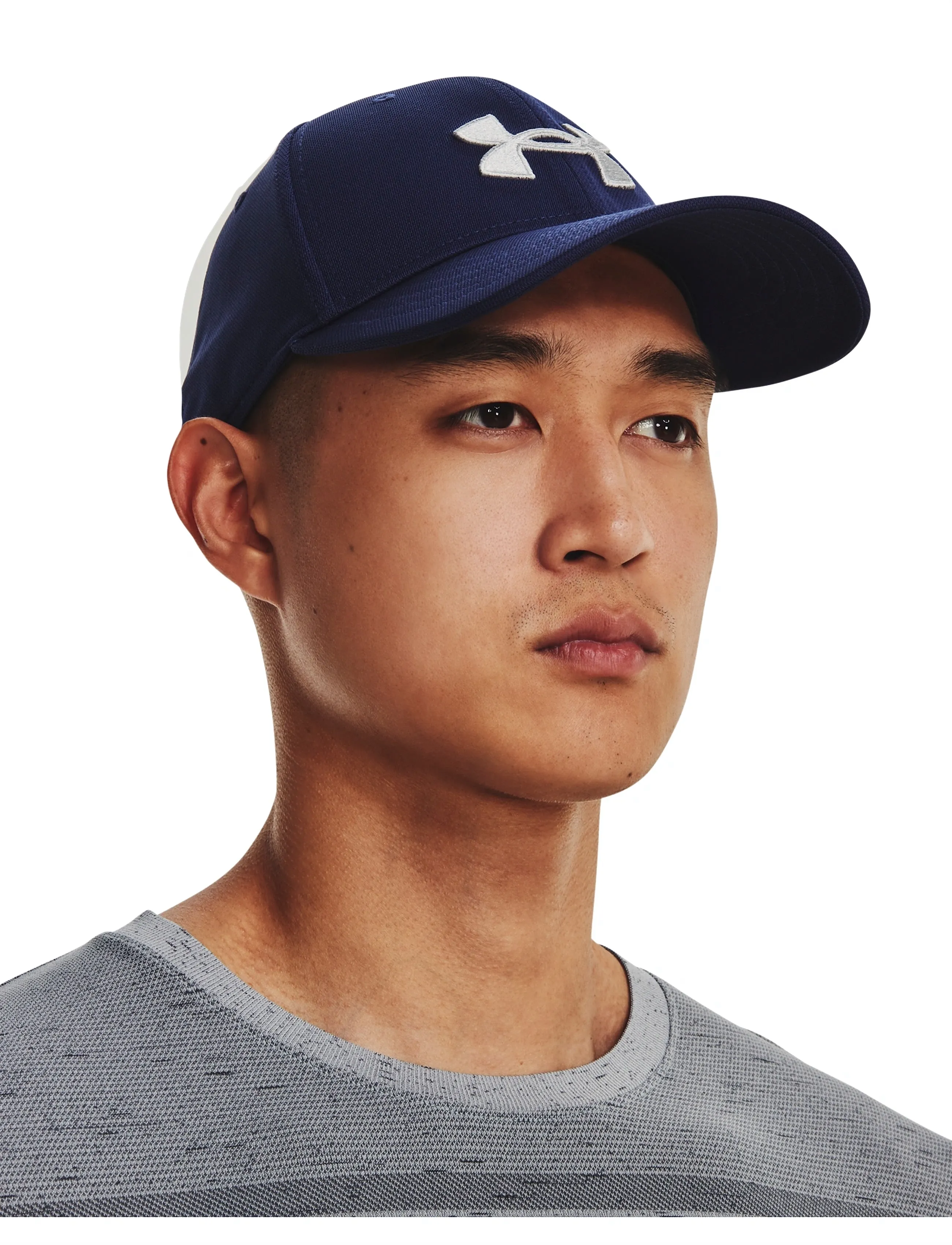 Under Armour M Blitzing Low Adj, One Size, Navy, Hovedbeklædning > Kasketter, Herre