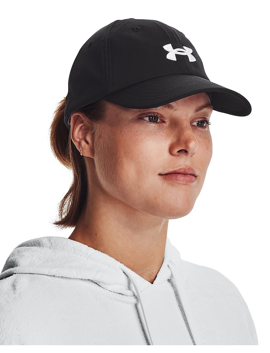 Under Armour - Women's UA Blitzing Adj - mützen & caps - black - 0