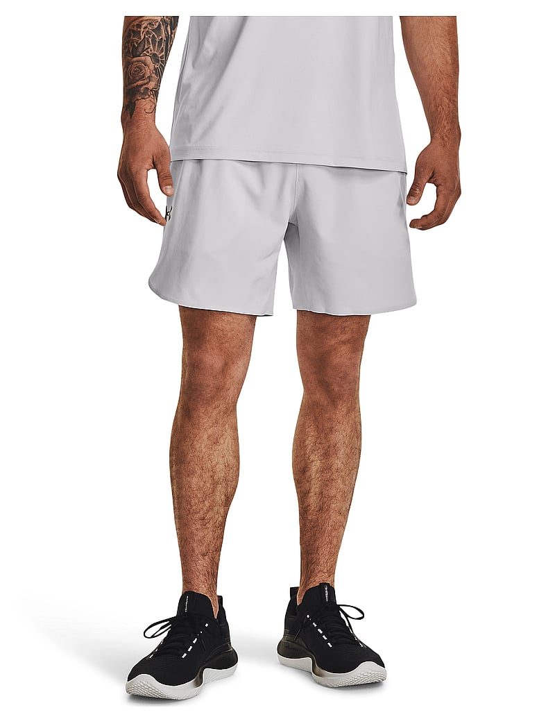 Under Armour - UA Peak Woven Shorts - träningsshorts - halo gray - 0