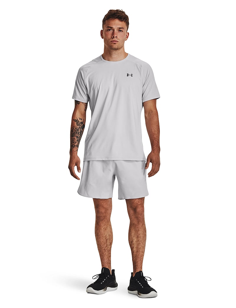 Under Armour - UA Peak Woven Shorts - träningsshorts - halo gray - 4