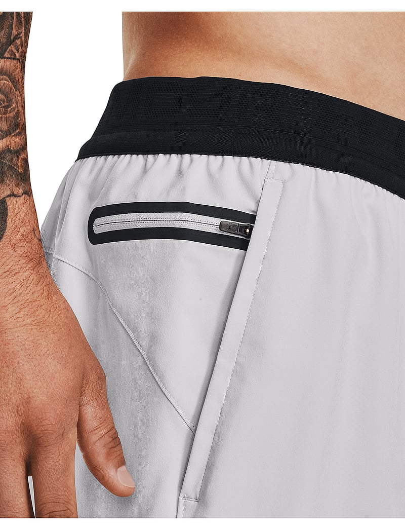 Under Armour - UA Peak Woven Shorts - träningsshorts - halo gray - 5