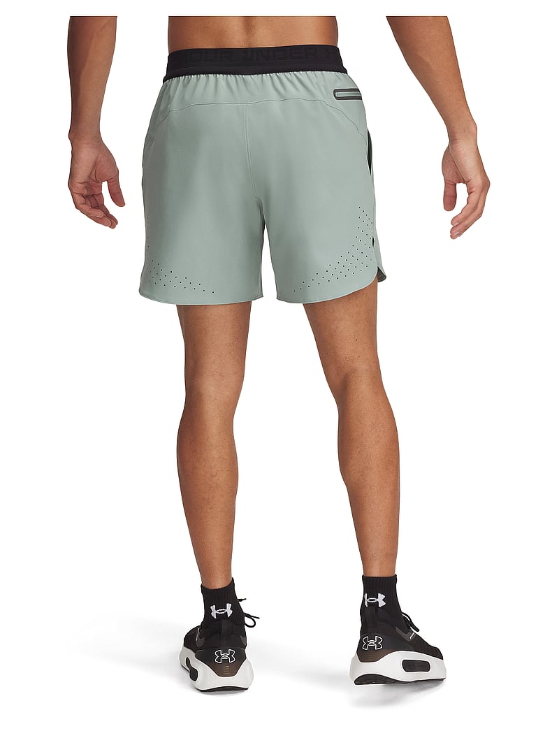 Under Armour - UA Peak Woven Shorts - träningsshorts - silica green - 3