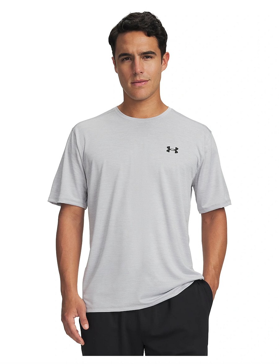 Under Armour - UA Tech Vent SS - t-shirts - halo gray - 0