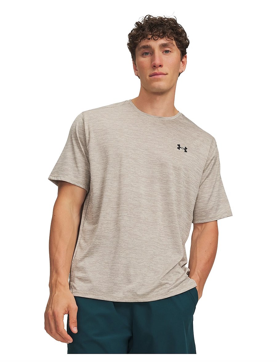 Under Armour - UA Tech Vent SS - t-shirts - timberwolf taupe - 0