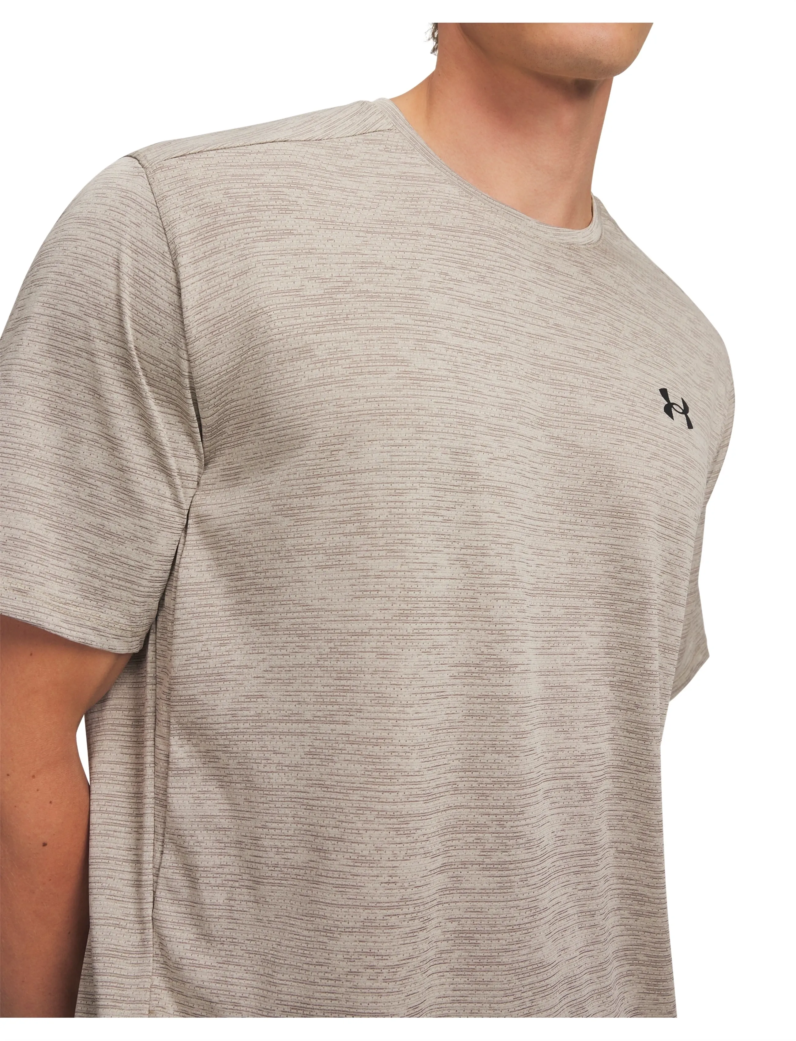 Under Armour - UA Tech Vent SS - t-shirts - timberwolf taupe - 4