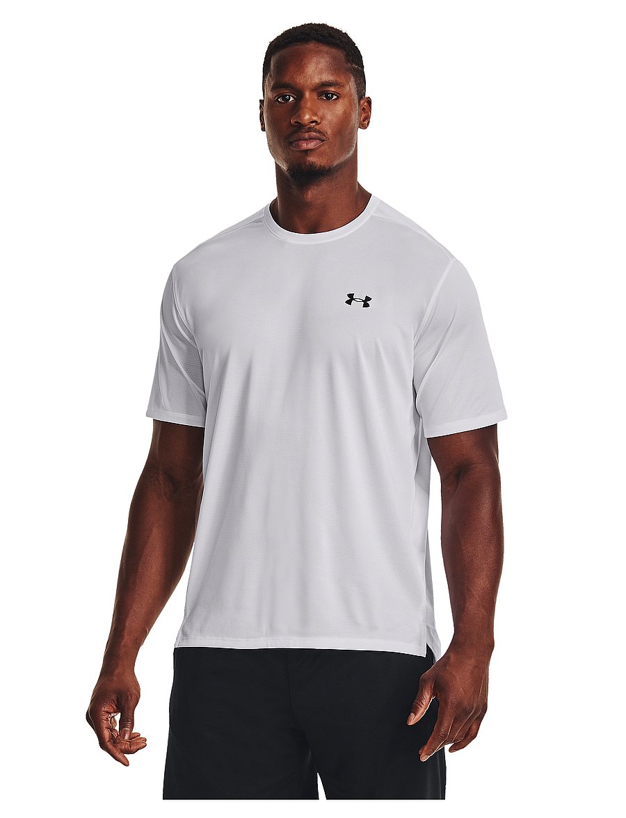 Under Armour - UA Tech Vent SS - t-shirts - white - 0
